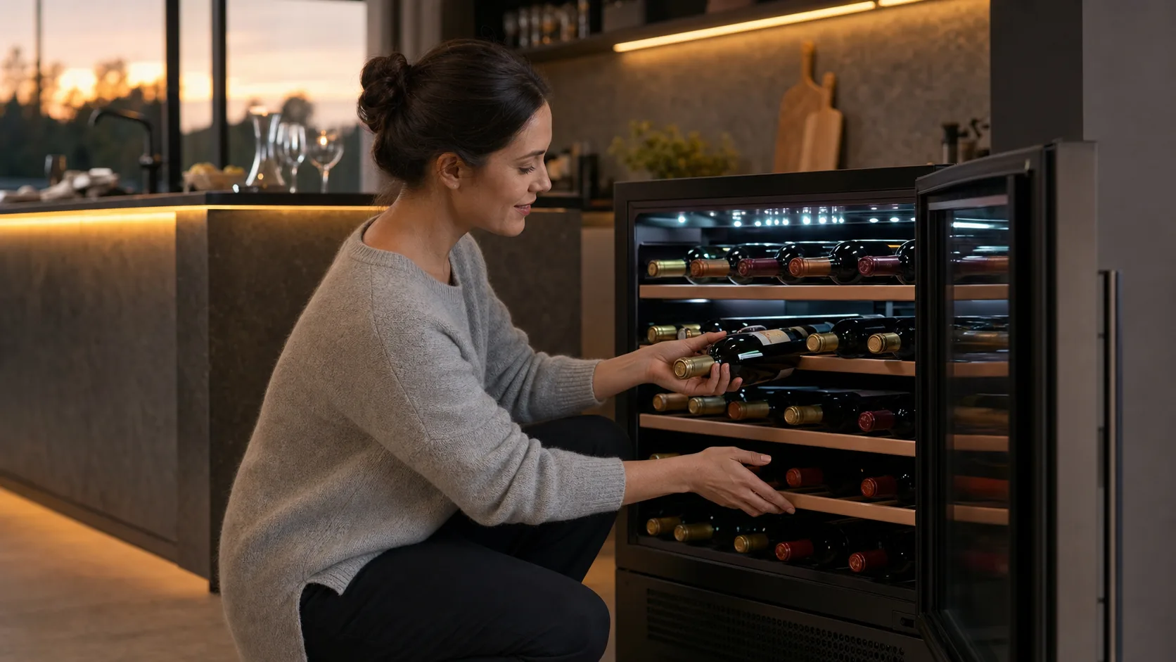 Matching a thermoelectric wine cooler to your space, capacity and cooling needs.