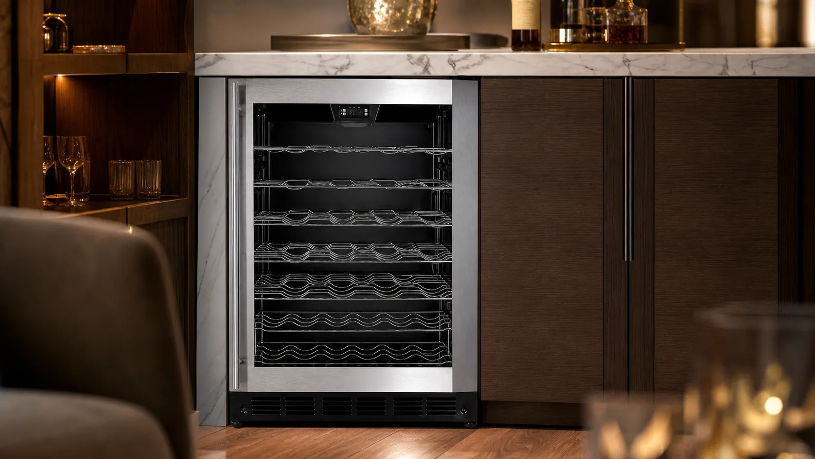 3 Best Vissani Wine Cooler That Will Upgrade Your Kitchen 5 Vissani MCWC50DST 50-Bottle — Larger Bottle Collections: 50-bottle capacity