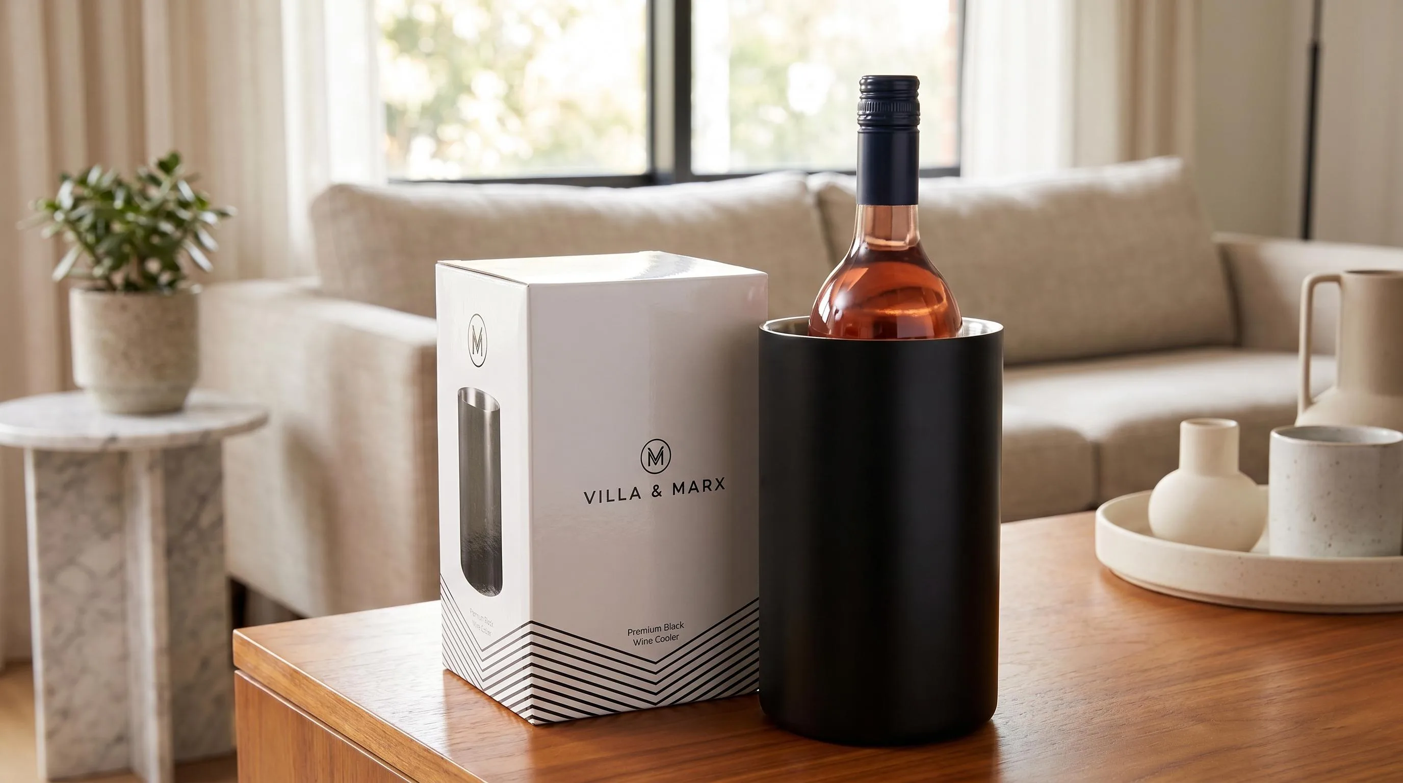 10 Best Wine Bottle Chiller In 2026 – Best Answer for You 17 Villa & Marx Wine Chiller: Stylish branded wine chiller for tableside serving