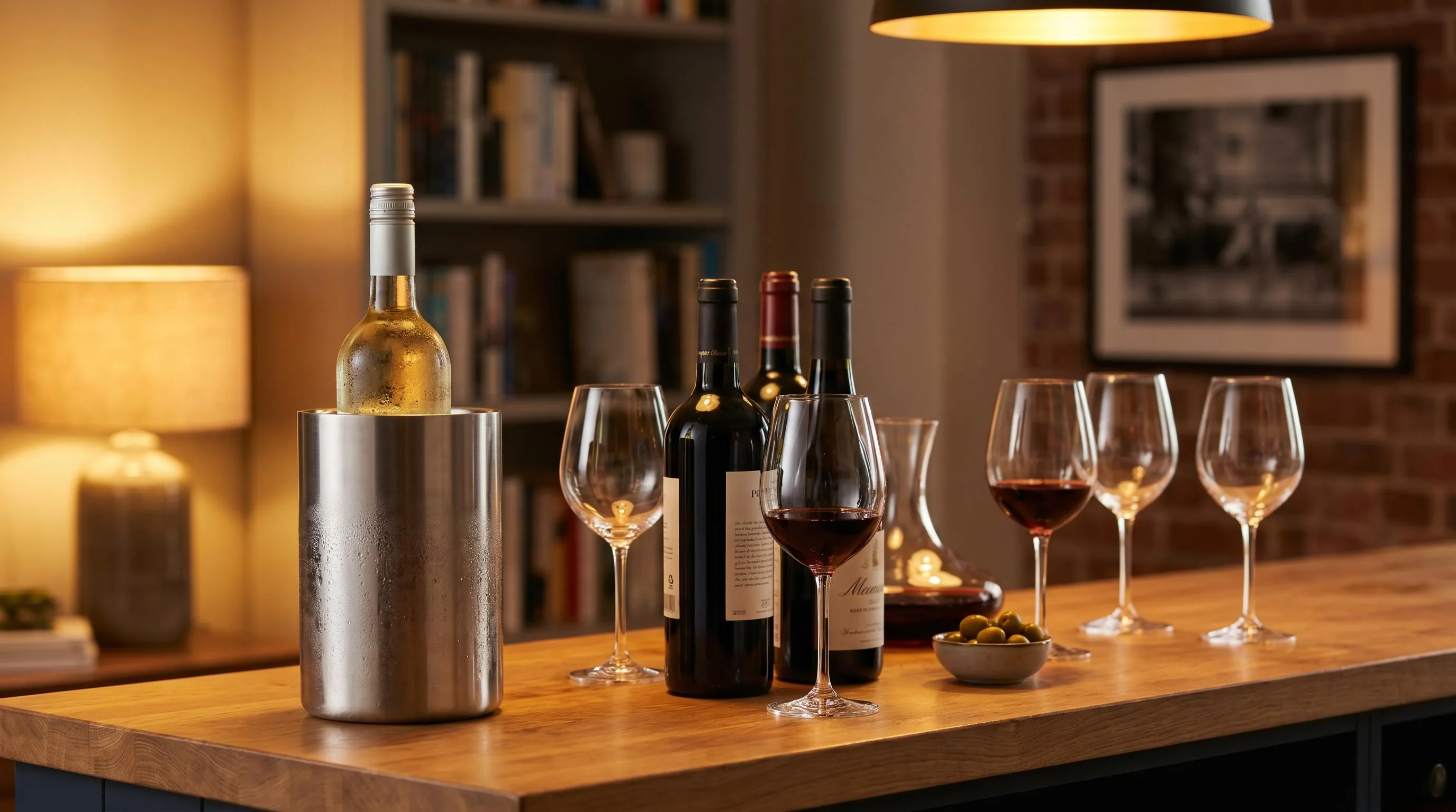 Expert tips for storing and serving wine at the right temperature.