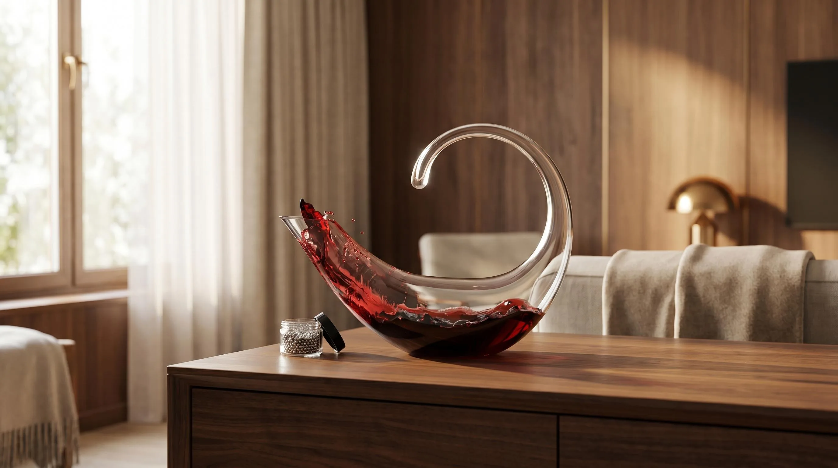 12 Best Wine Decanter Products You Need to Try 24 Le Sens Amazing Home Scorpion Wine Decanter 100% Hand Blown: Hand-blown scorpion-shaped design