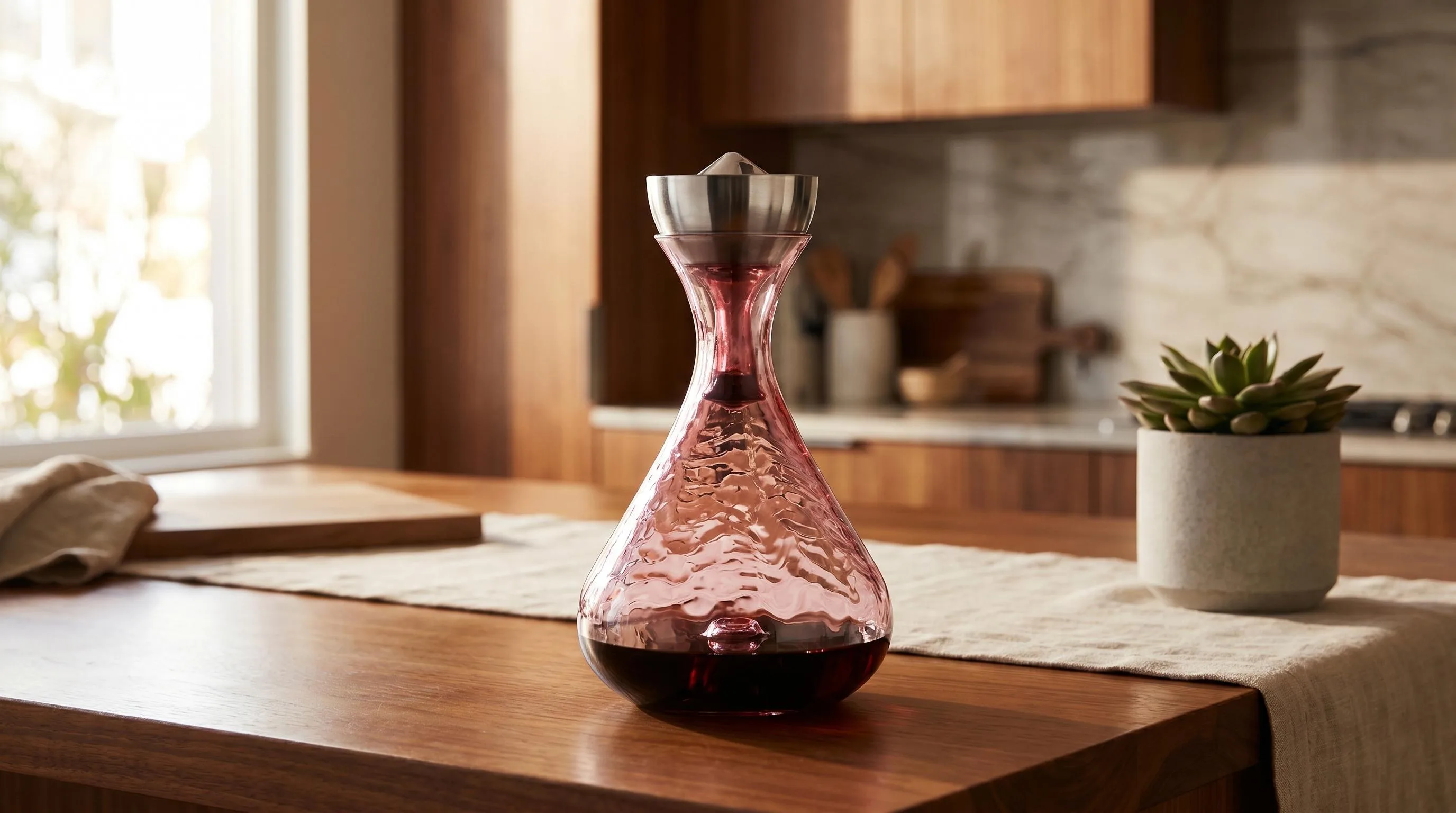 12 Best Wine Decanter Products You Need to Try 14 Rabbit Super-Aerating Decanter System 11-Inch — Aerating Setup: wine spray funnel and sediment screen