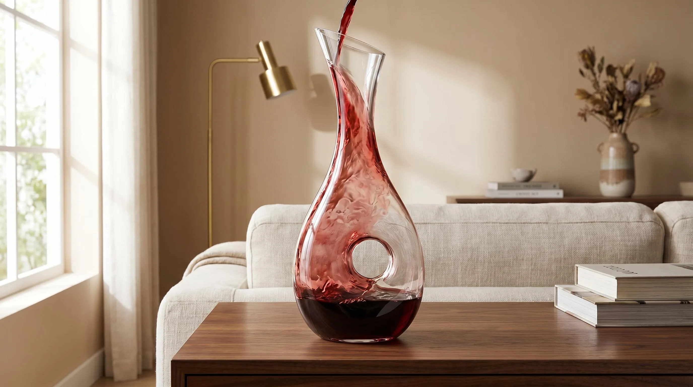12 Best Wine Decanter Products You Need to Try 16 USBOQO HBS 1.2 Liters Lead-Free Premium Crystal Glass Red — Lead-Free Crystal: 1.2 liters premium crystal glass