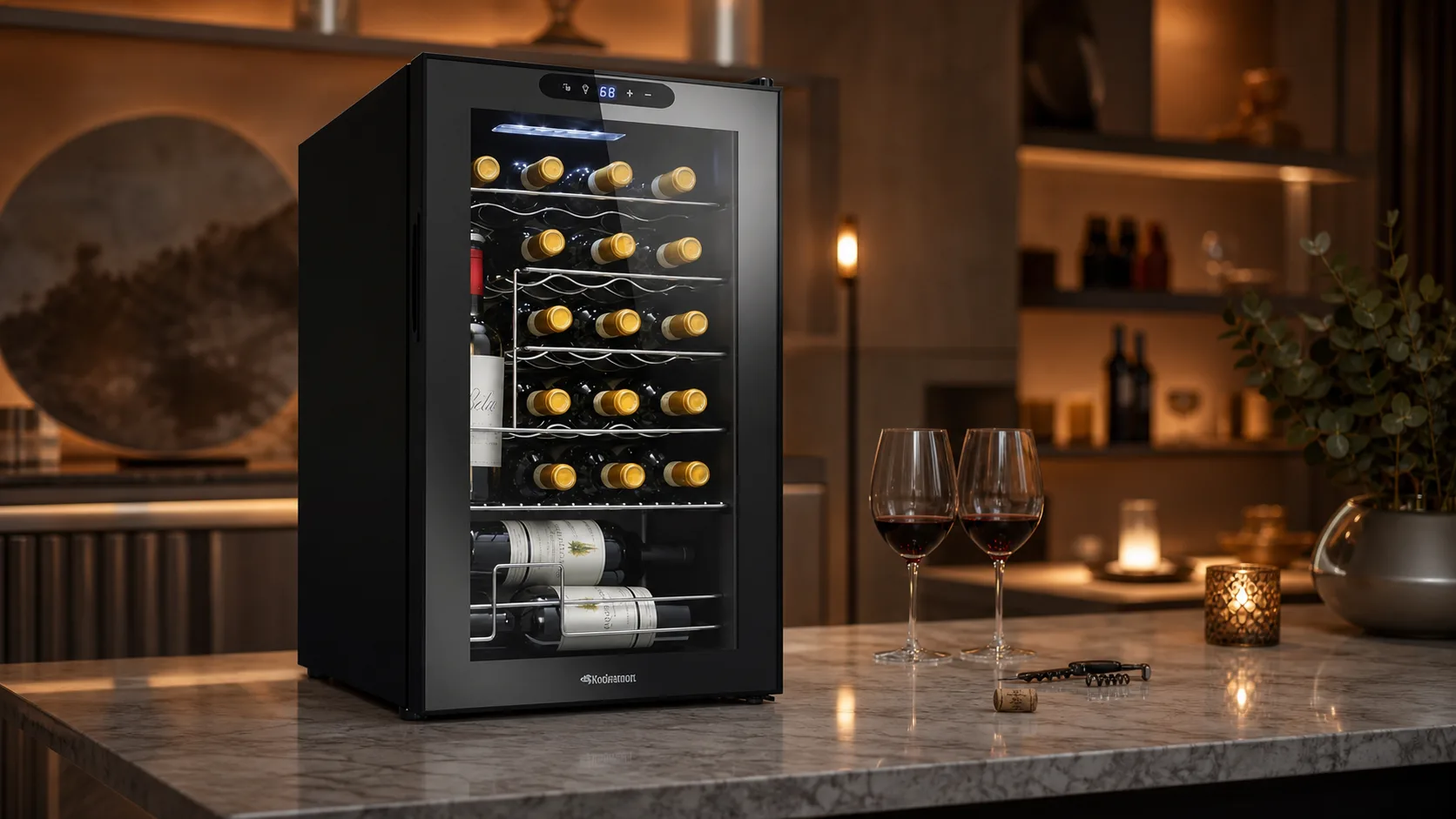 Wine 24-Bottle Wine Cooler — Best Overall: 24-bottle capacity