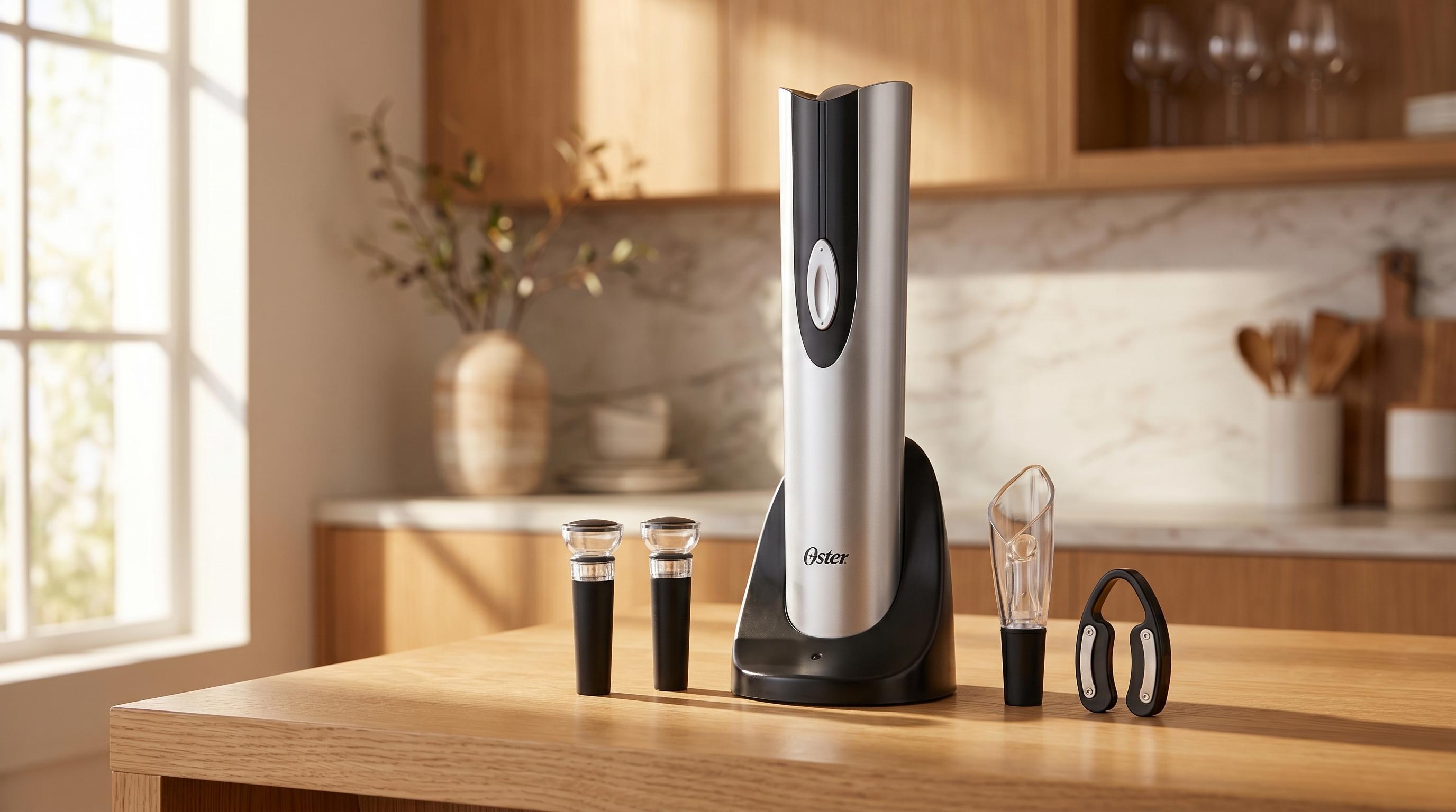 Oster Electric Wine Opener — Best Overall: 4-in-1 size