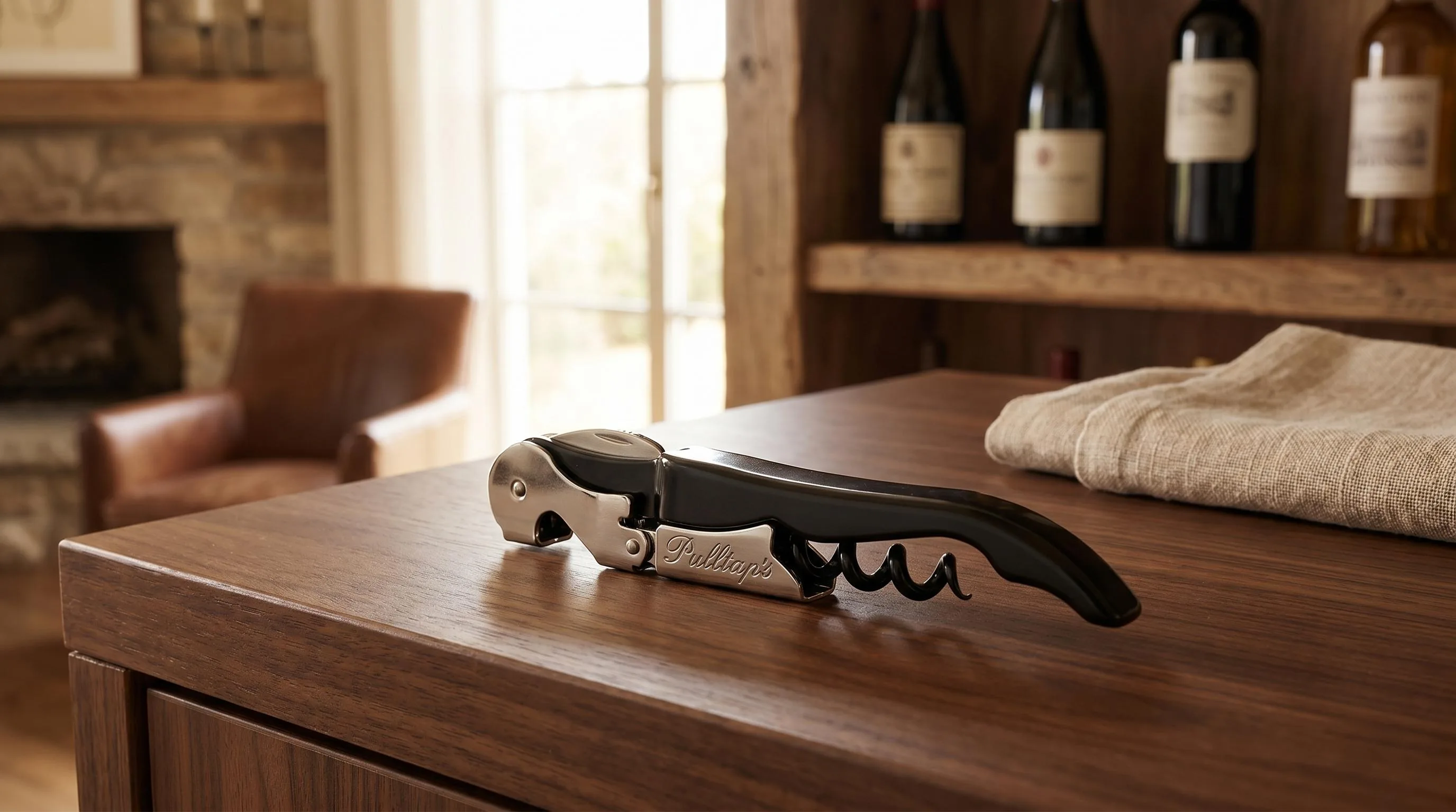 Top 15 Best Wine Openers of 2026 (Tested & Ranked) 18 Pulltap's Double-Hinged Waiters Corkscrew — Waiter Service: double-hinged design