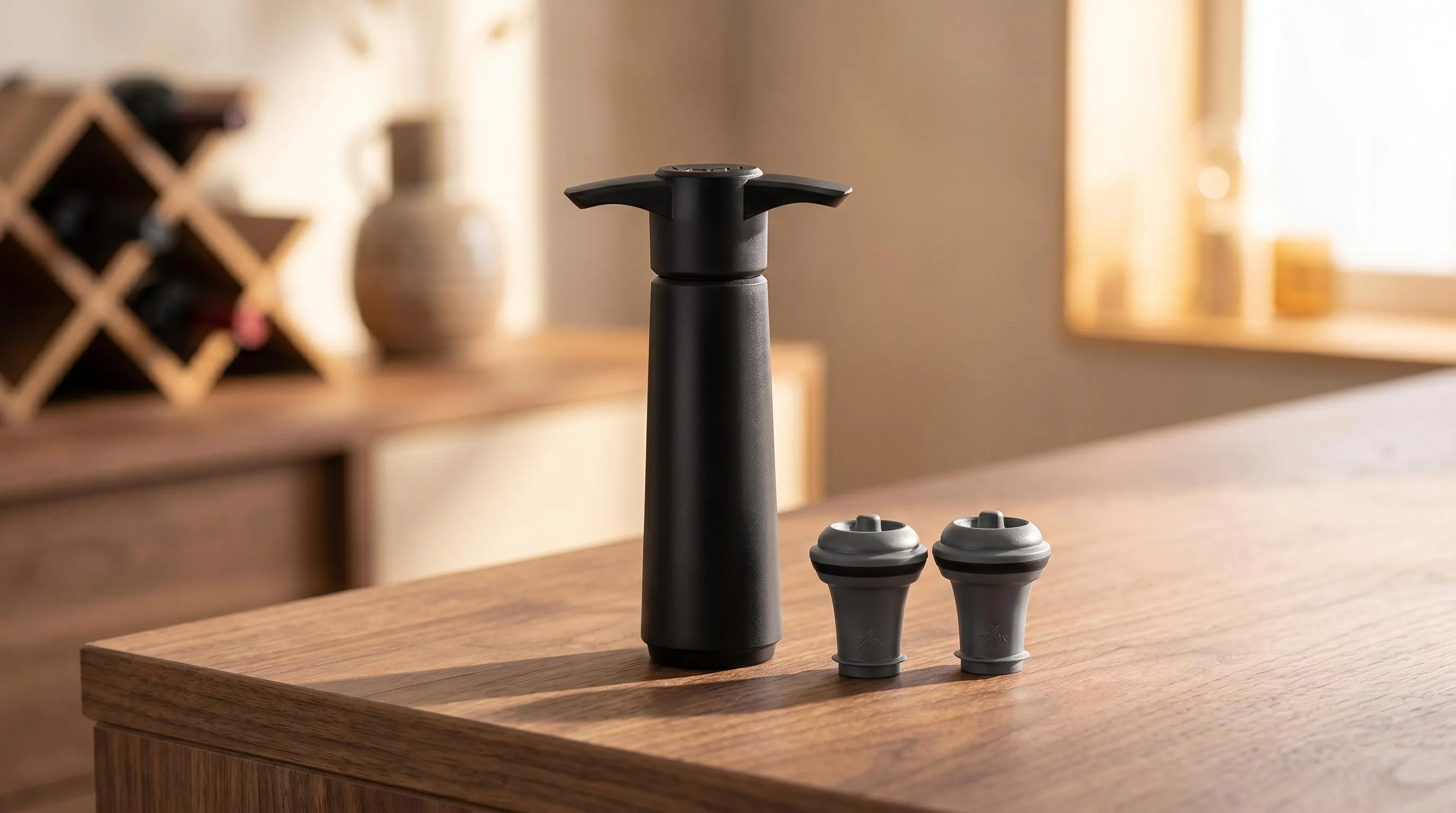 Top 10 Picks Wine Preservation Systems For 2026 11 The Original Vacu Vin Wine Saver Pump and Wine Preserver with — Best Overall: black pump with 2 wine stoppers
