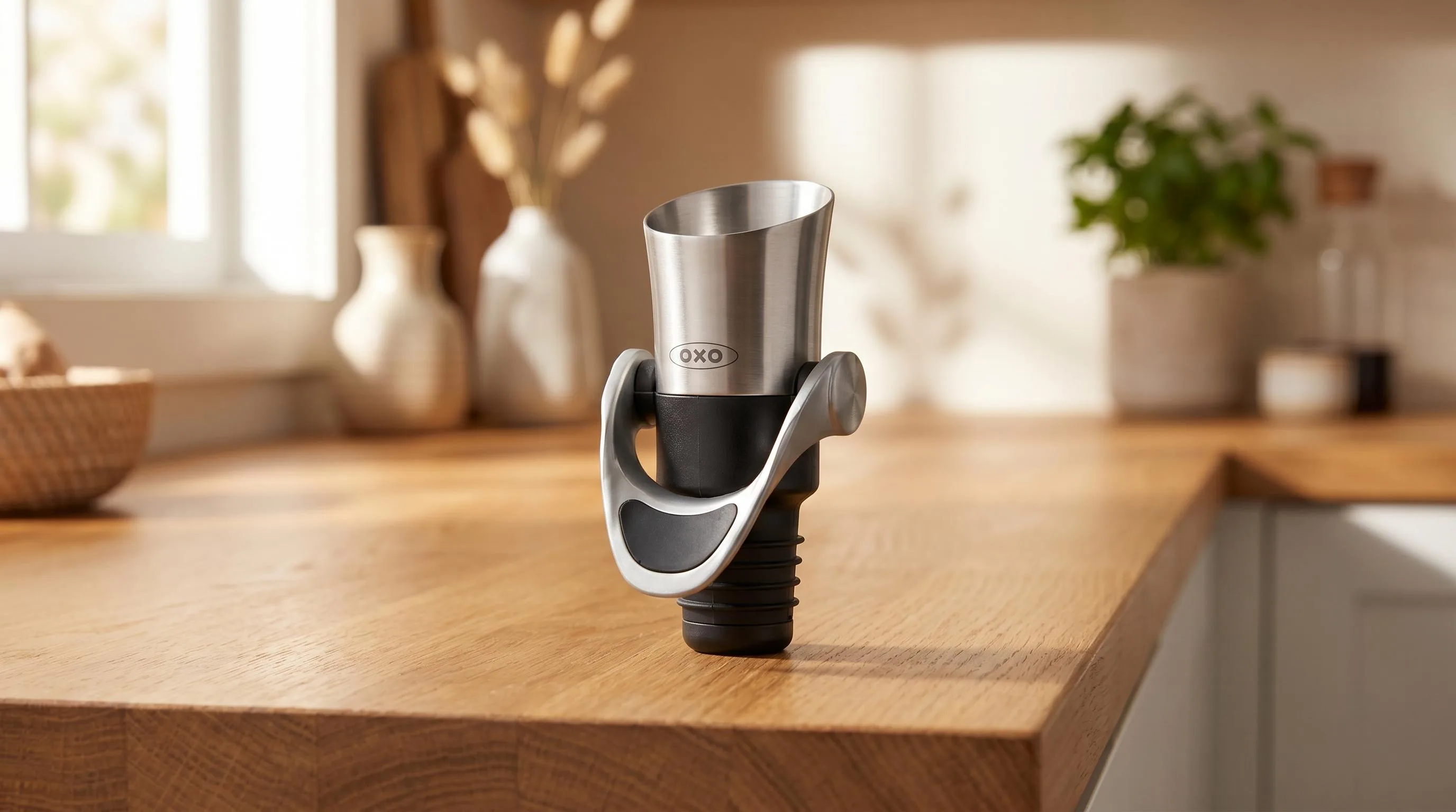 10 Best Wine Stopper in 2026 – Reviews and Buying Guide 12 OXO SteeL Wine Stopper and Pourer — Drip-Free Pouring: stopper and pourer