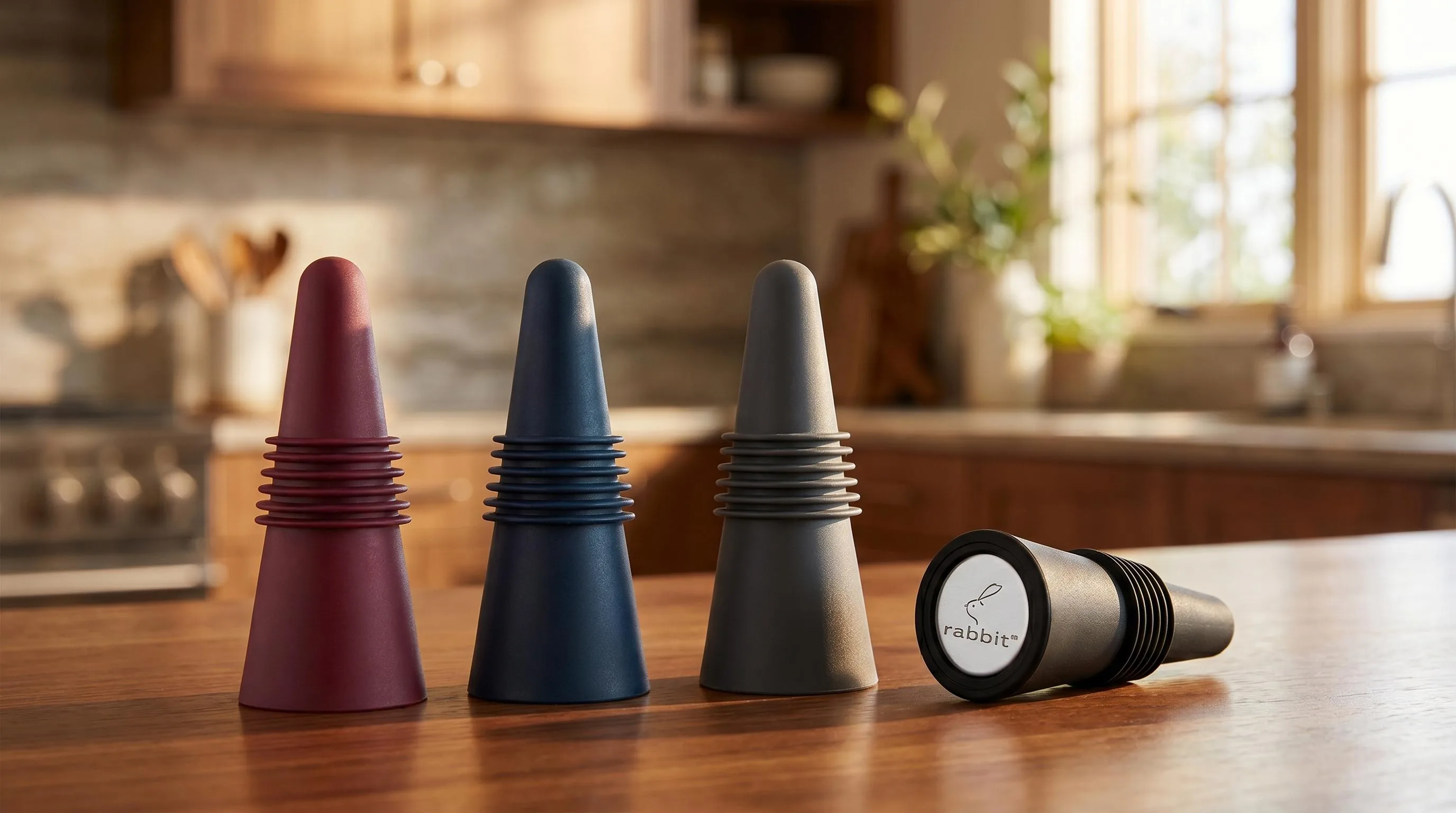 10 Best Wine Stopper in 2026 – Reviews and Buying Guide 13 Rabbit Bottle Stoppers — Color Coding: set of 4