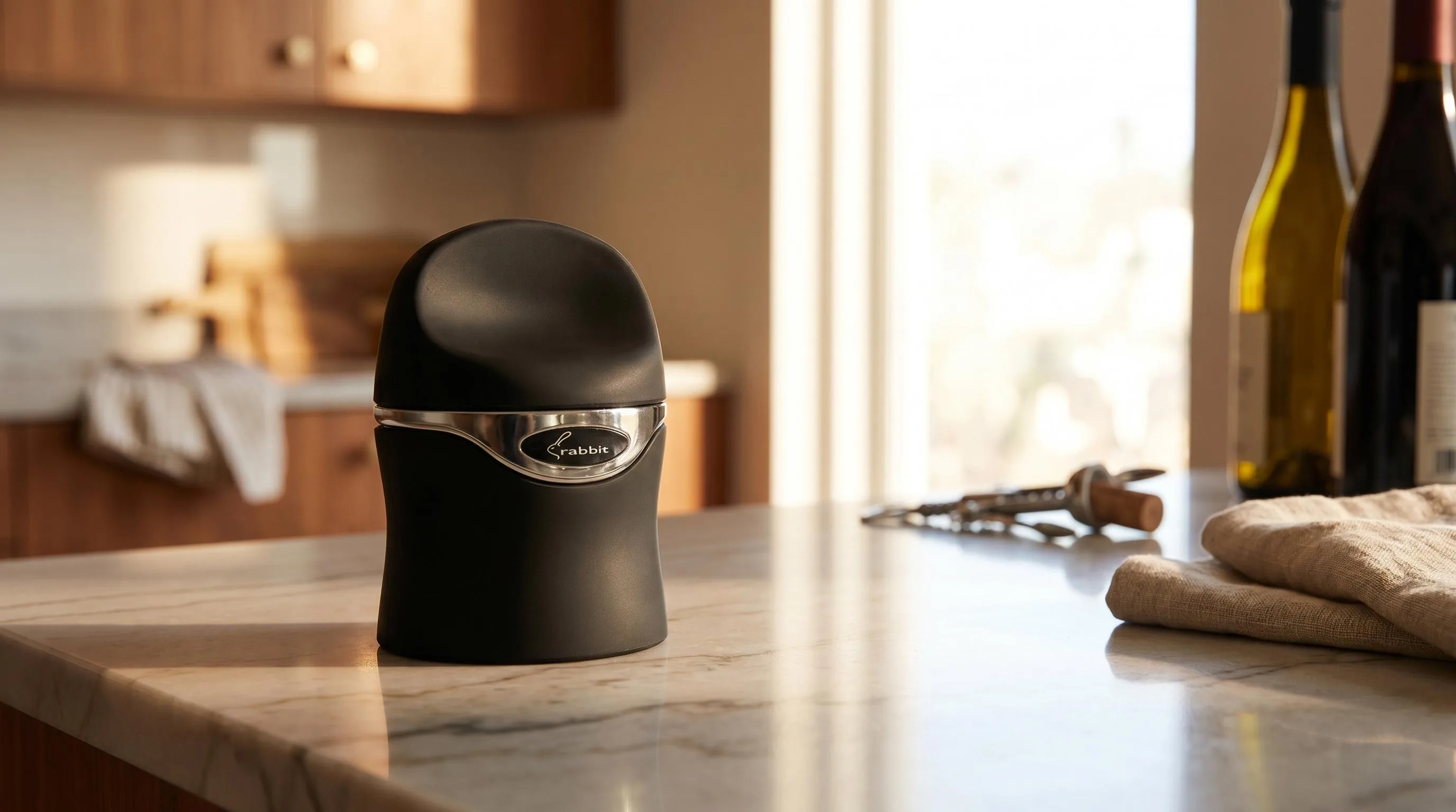 10 Best Wine Stopper in 2026 – Reviews and Buying Guide 15 Rabbit Champagne and Wine Sealer (Velvet Black) — Mixed Bottles: champagne and wine sealer