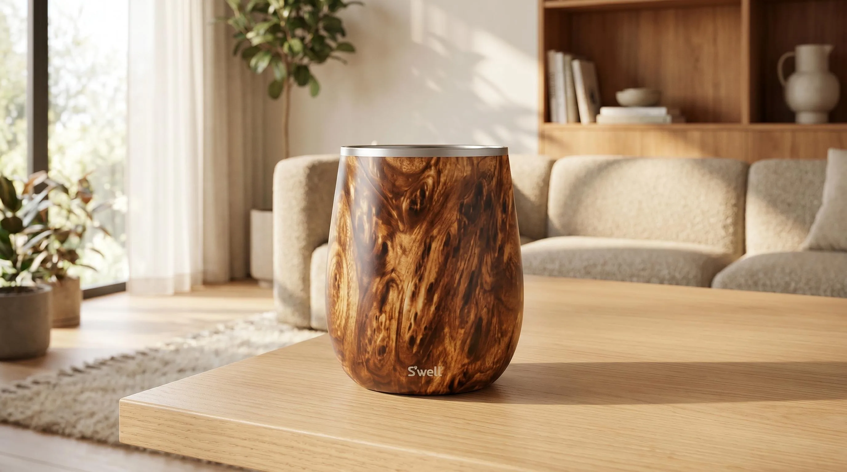 10 Best Wine Tumbler Recommended By An Expert 13 S'well Stainless Steel Wine Tumbler — Teakwood Style: 9 oz triple-layered vacuum-insulated