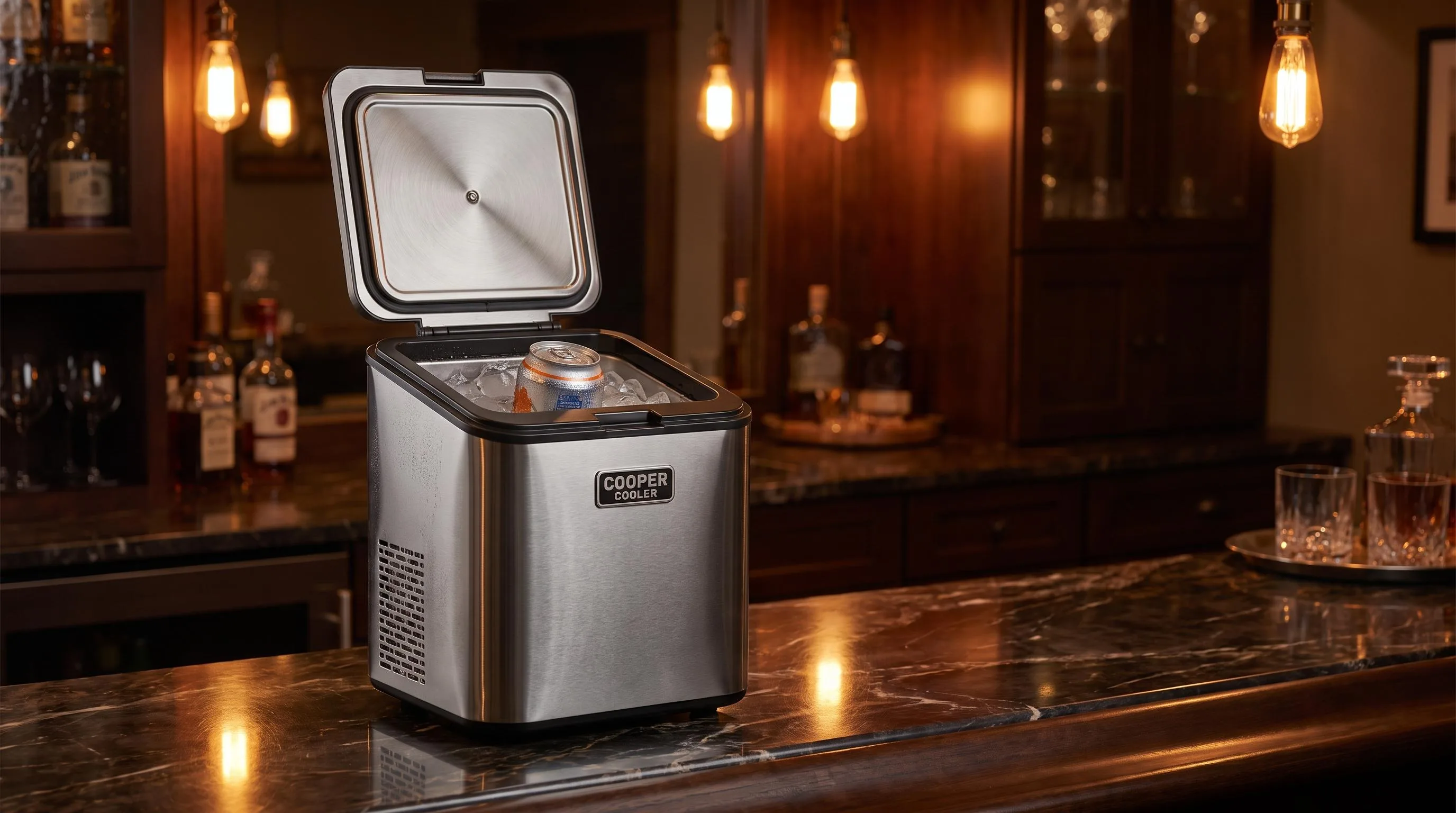 The Cooper Cooler Rapid Beverage Chiller reviewed hands-on by the FlightWineBar team after real-world testing
