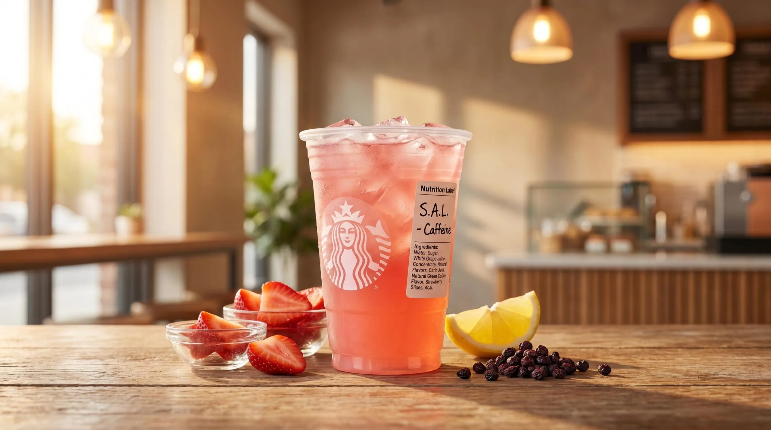 Does The Strawberry Acai Lemonade Have Caffeine
