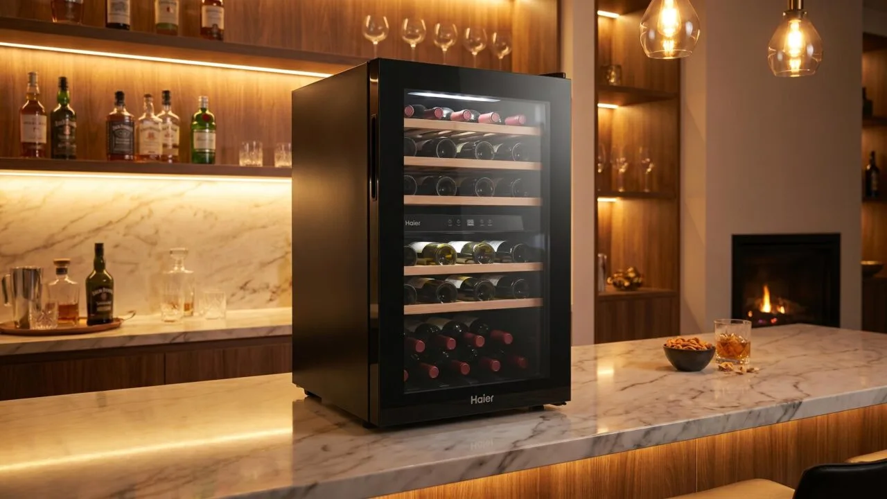 Haier HVTM08ABS Wine Cooler