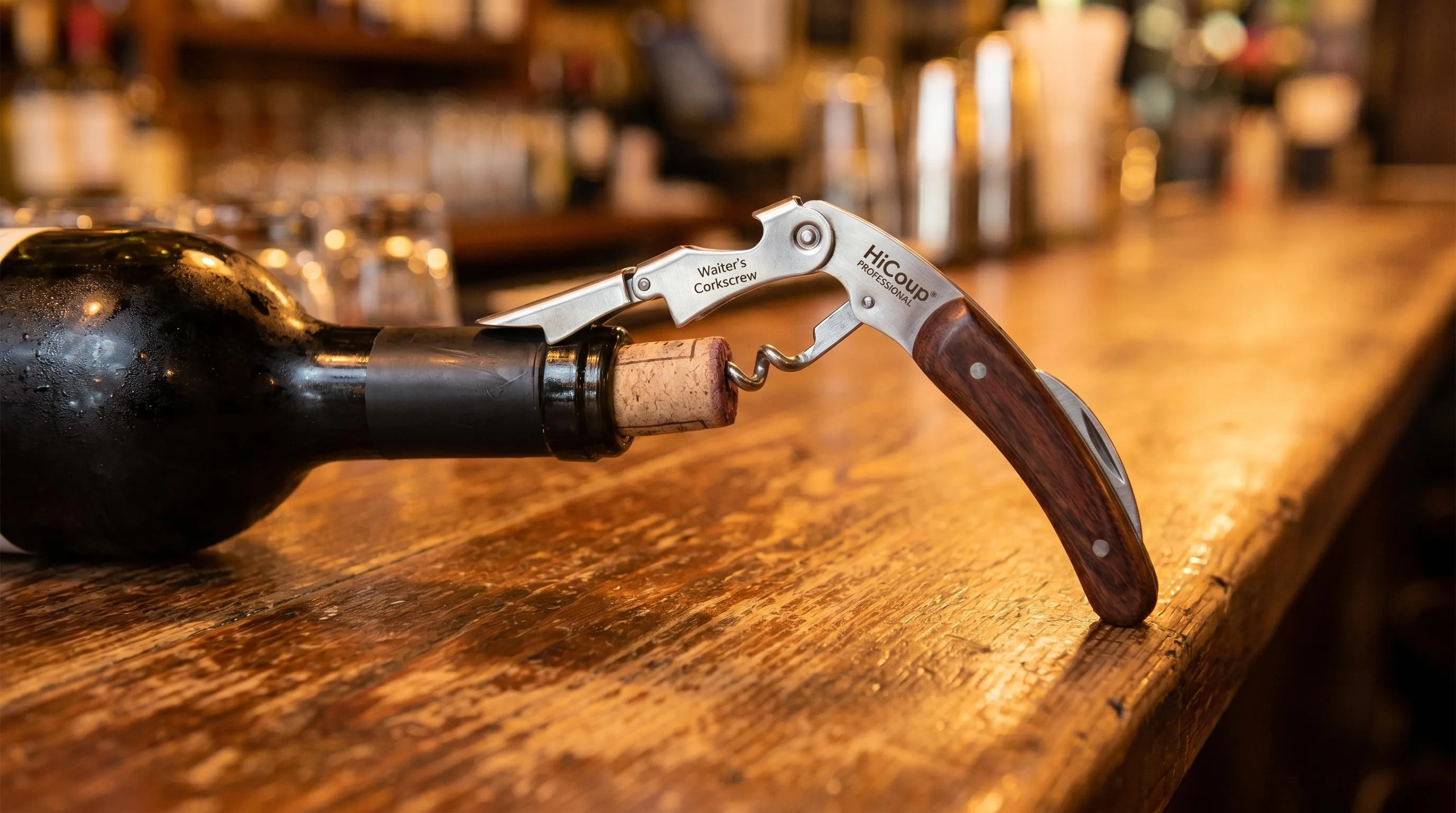 HiCoup Professional Corkscrew Review: A Complete Hands-On Evaluation After Months of Real Use 2 Close-up of the HiCoup Professional Corkscrew build quality, materials and finish during our review