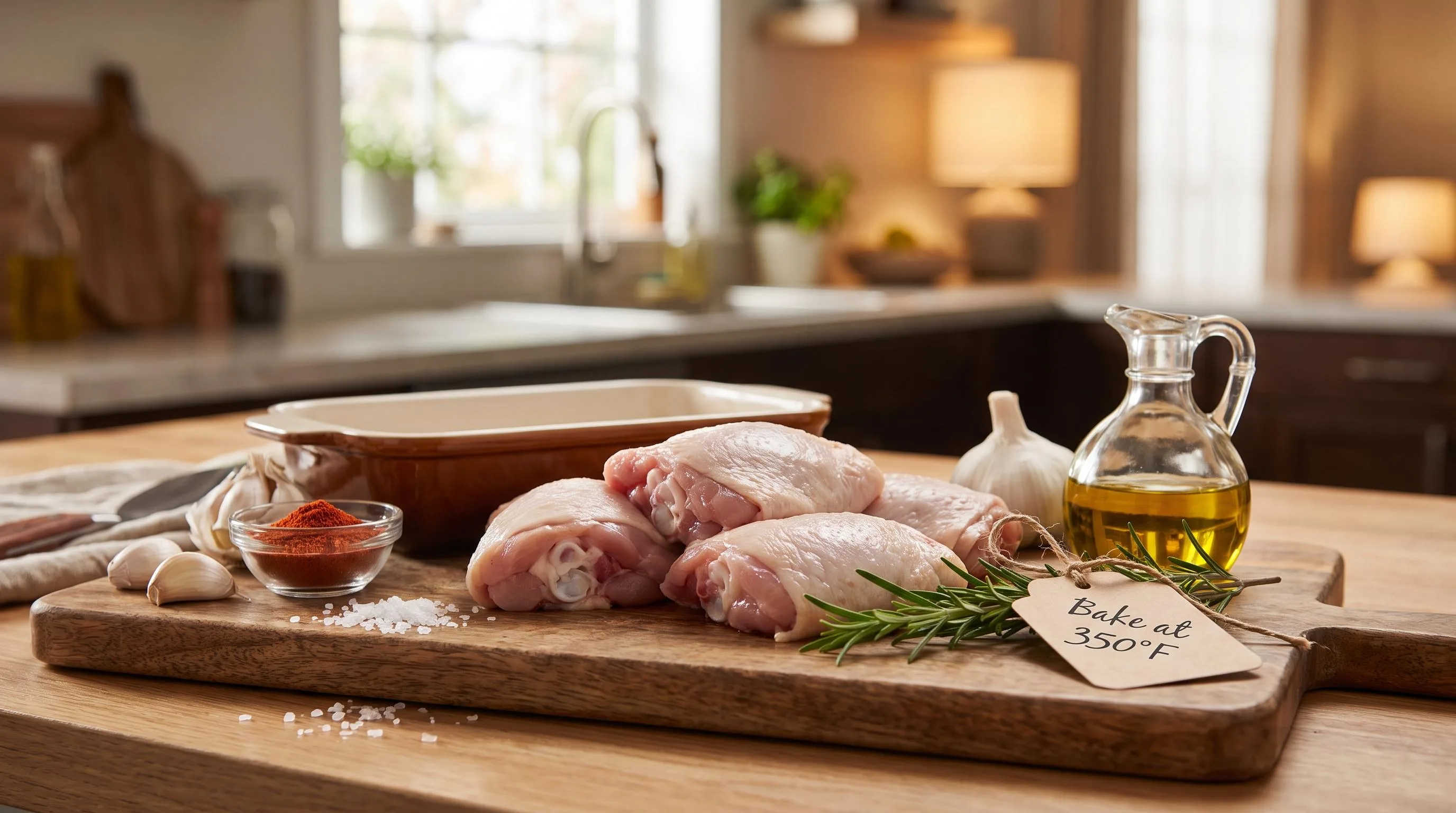 How Long to Bake Chicken Thighs at 350 — explained with facts and figures in this guide