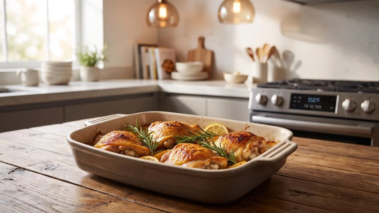 How Long to Bake Chicken Thighs at 350