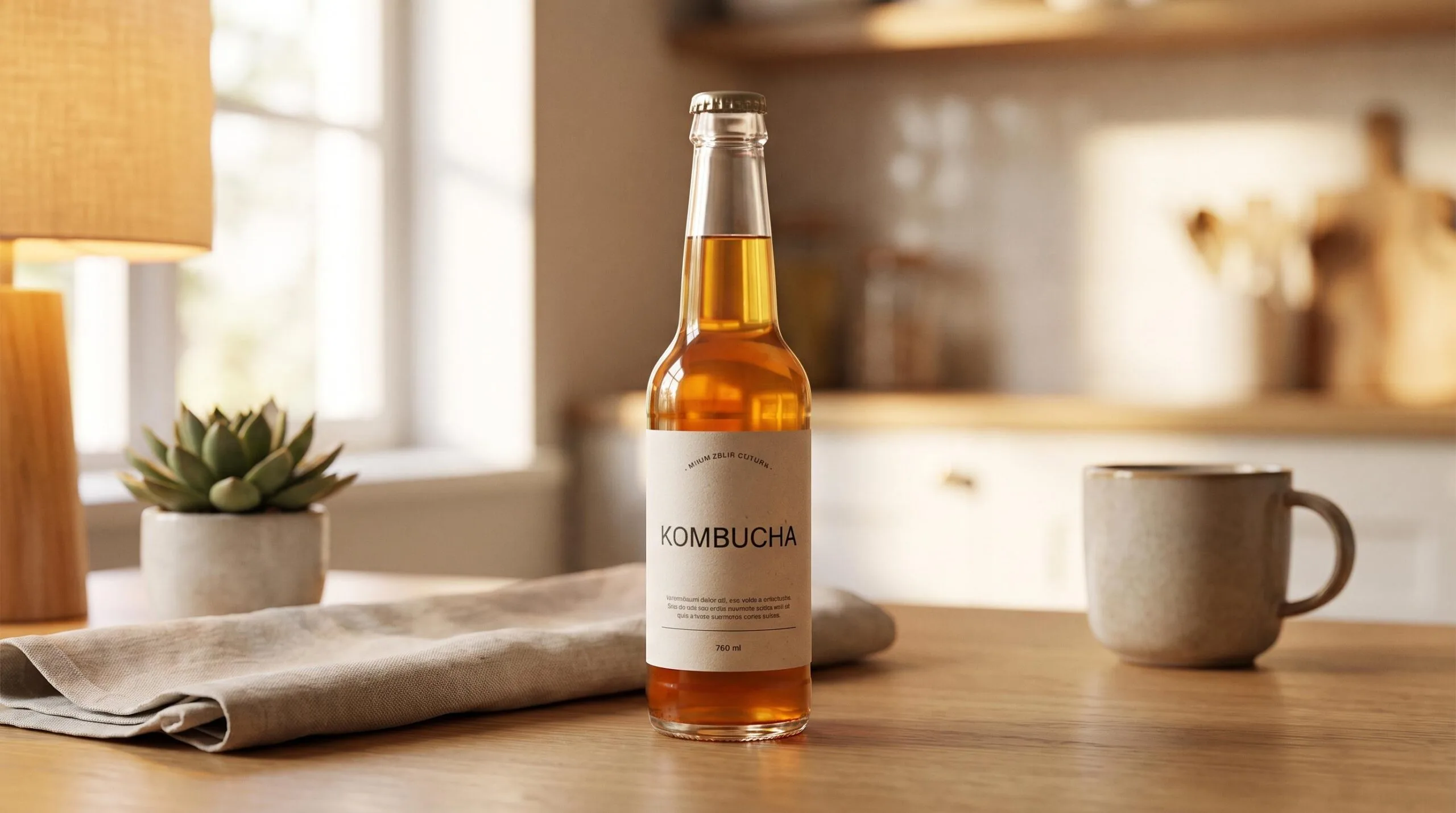 How Much Alcohol Is In Kombucha