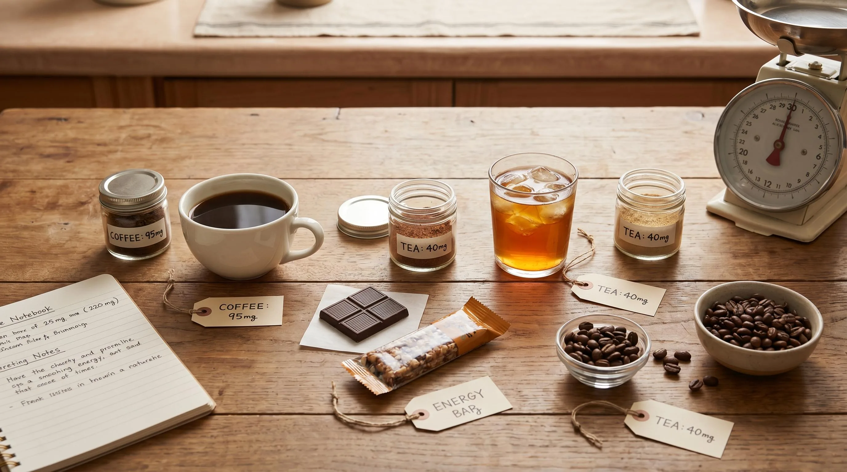how much caffeine in — context and caveats