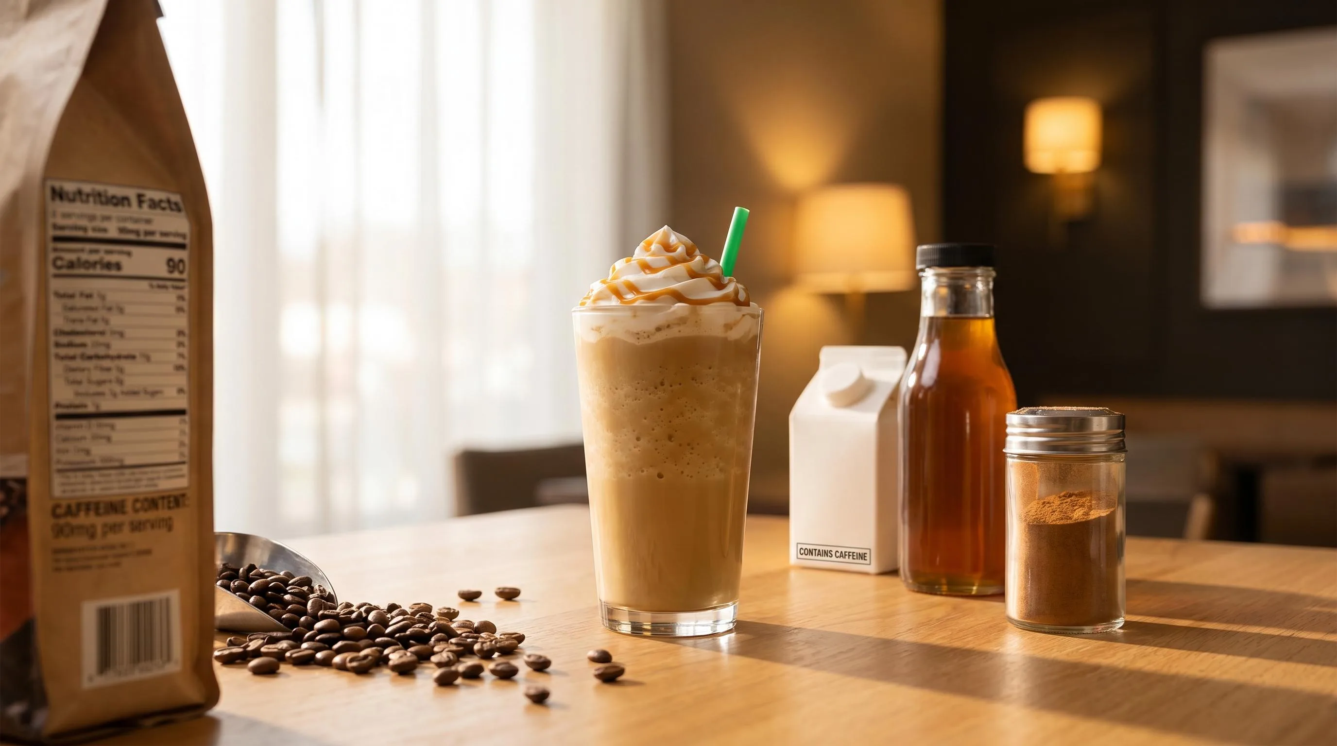 How Much Caffeine Is In A Caramel Frap — explained with facts and figures in this guide