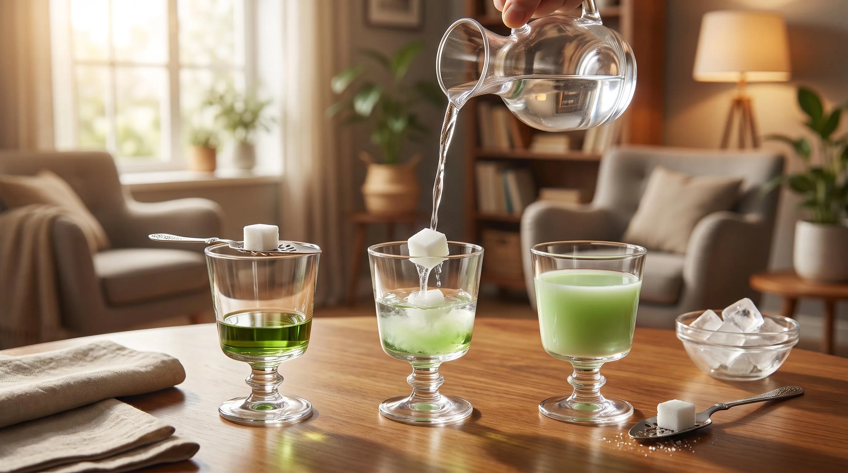 How To Serve Absinthe Without A Fountain — where the figures come from