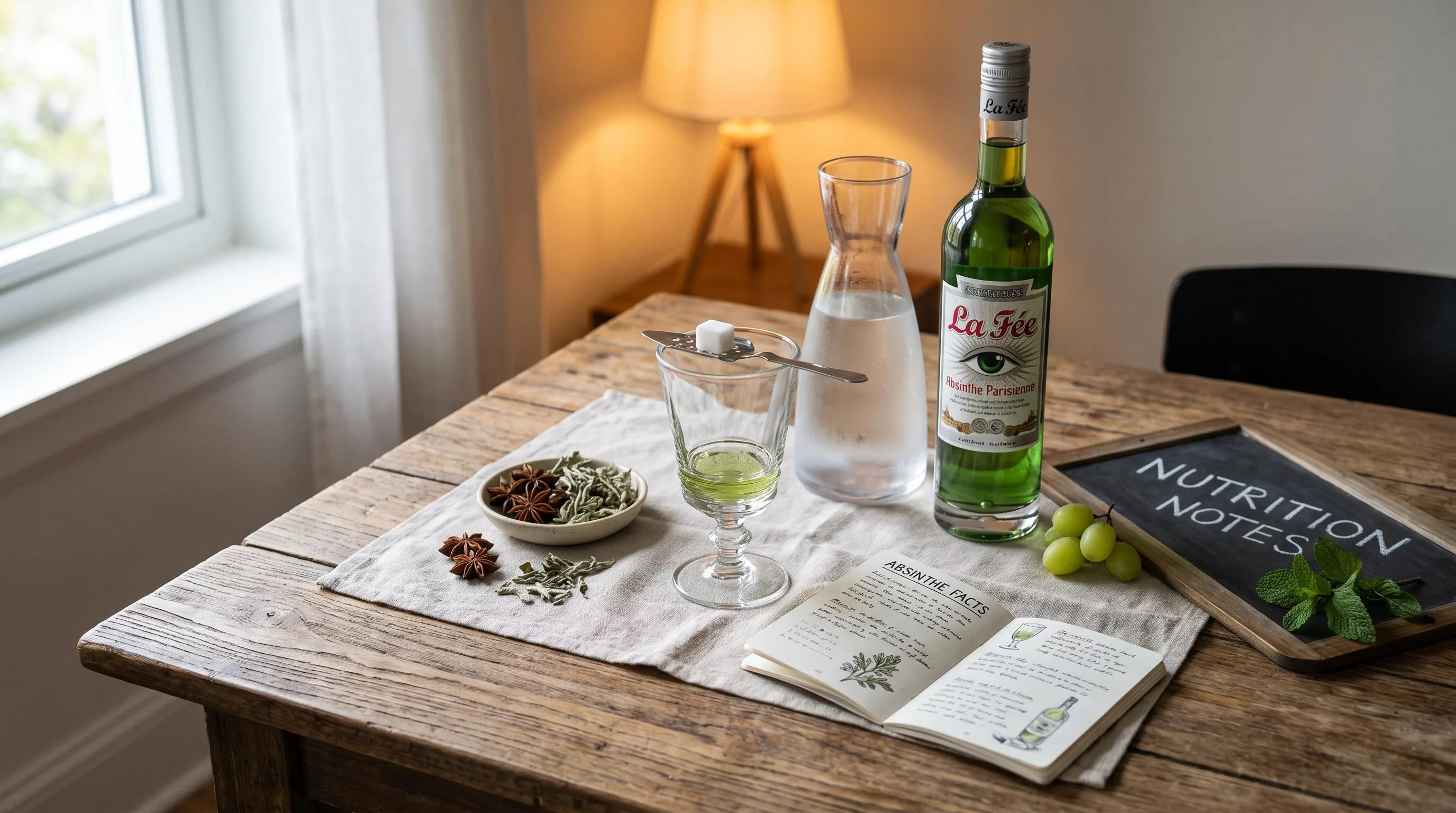 How To Serve Absinthe Without A Fountain — reading the numbers