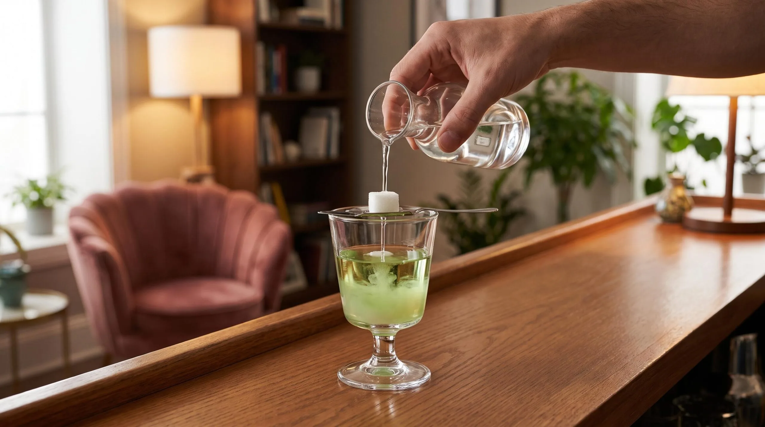 How To Serve Absinthe Without A Fountain