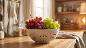 how to store grapes after washing