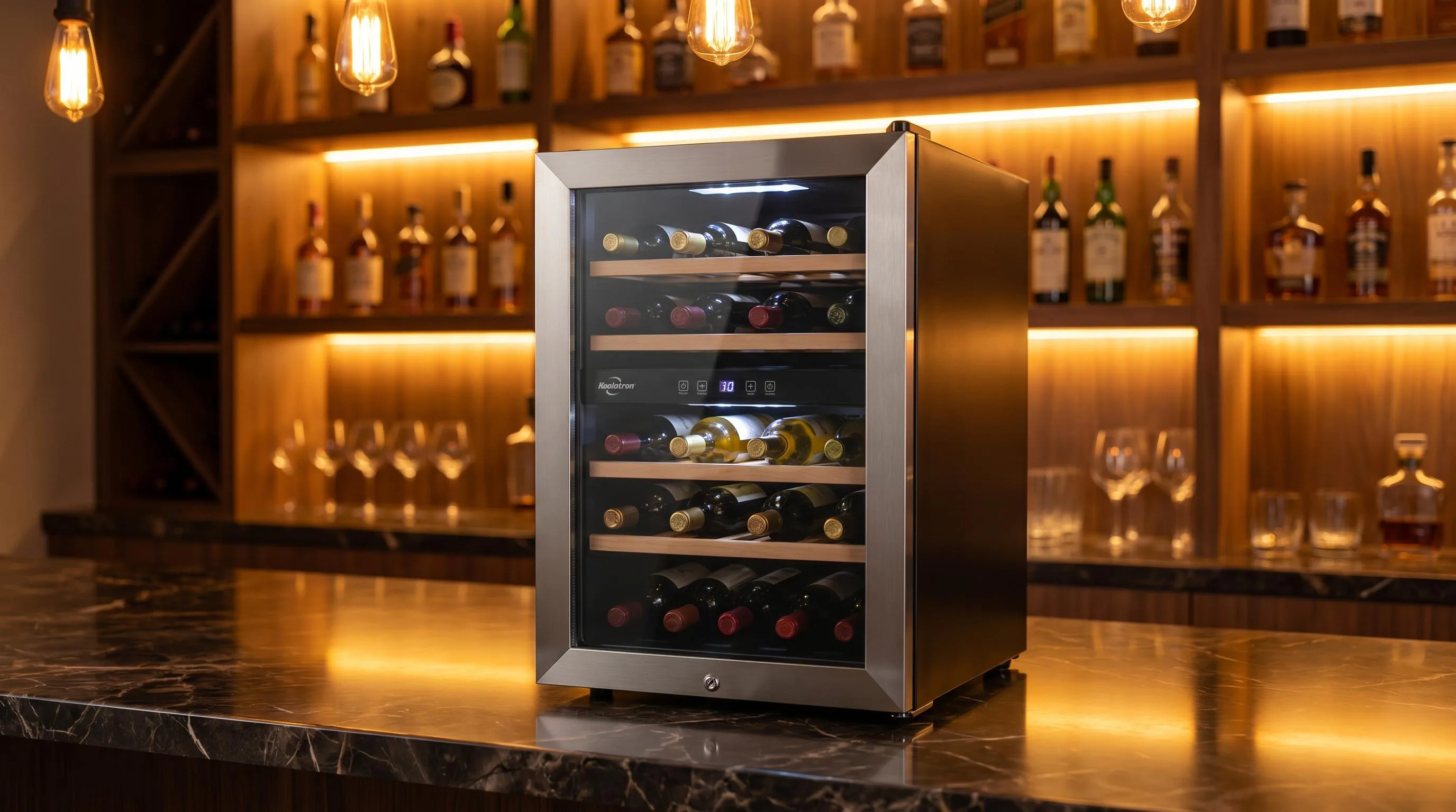 The Koolatron WC12-35D reviewed hands-on by the FlightWineBar team after real-world testing