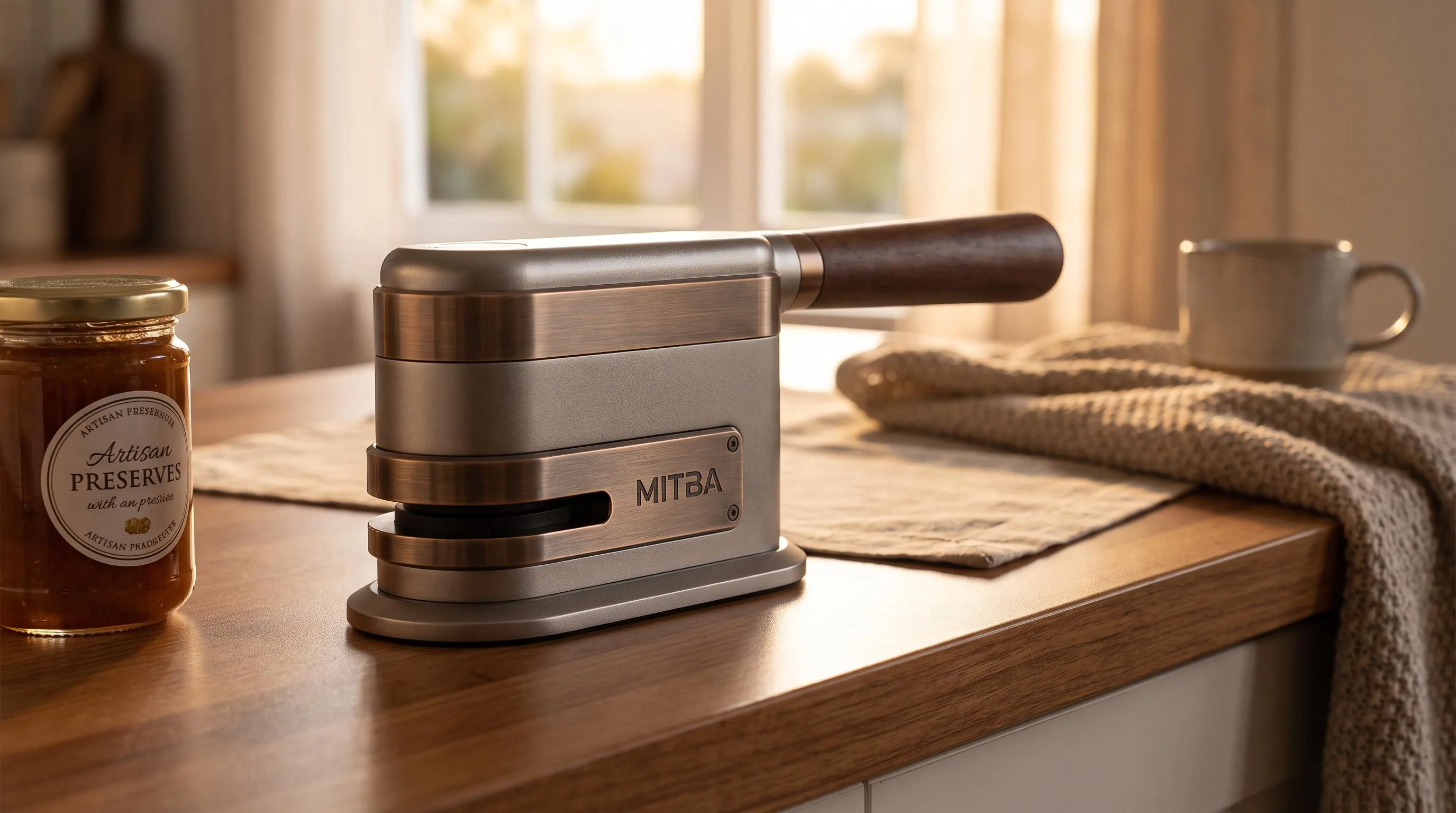 MITBA Bottle Sealer Review 2026 2 Close-up of the MITBA Bottle Sealer build quality, materials and finish during our review