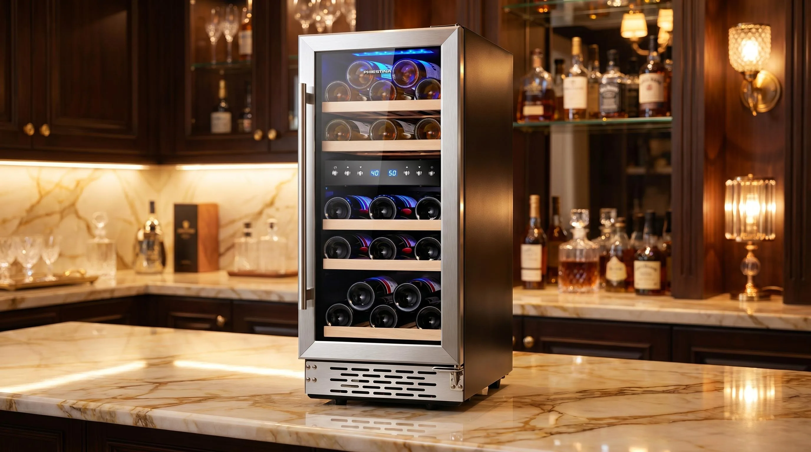 The Phiestina 12 Bottle reviewed hands-on by the FlightWineBar team after real-world testing