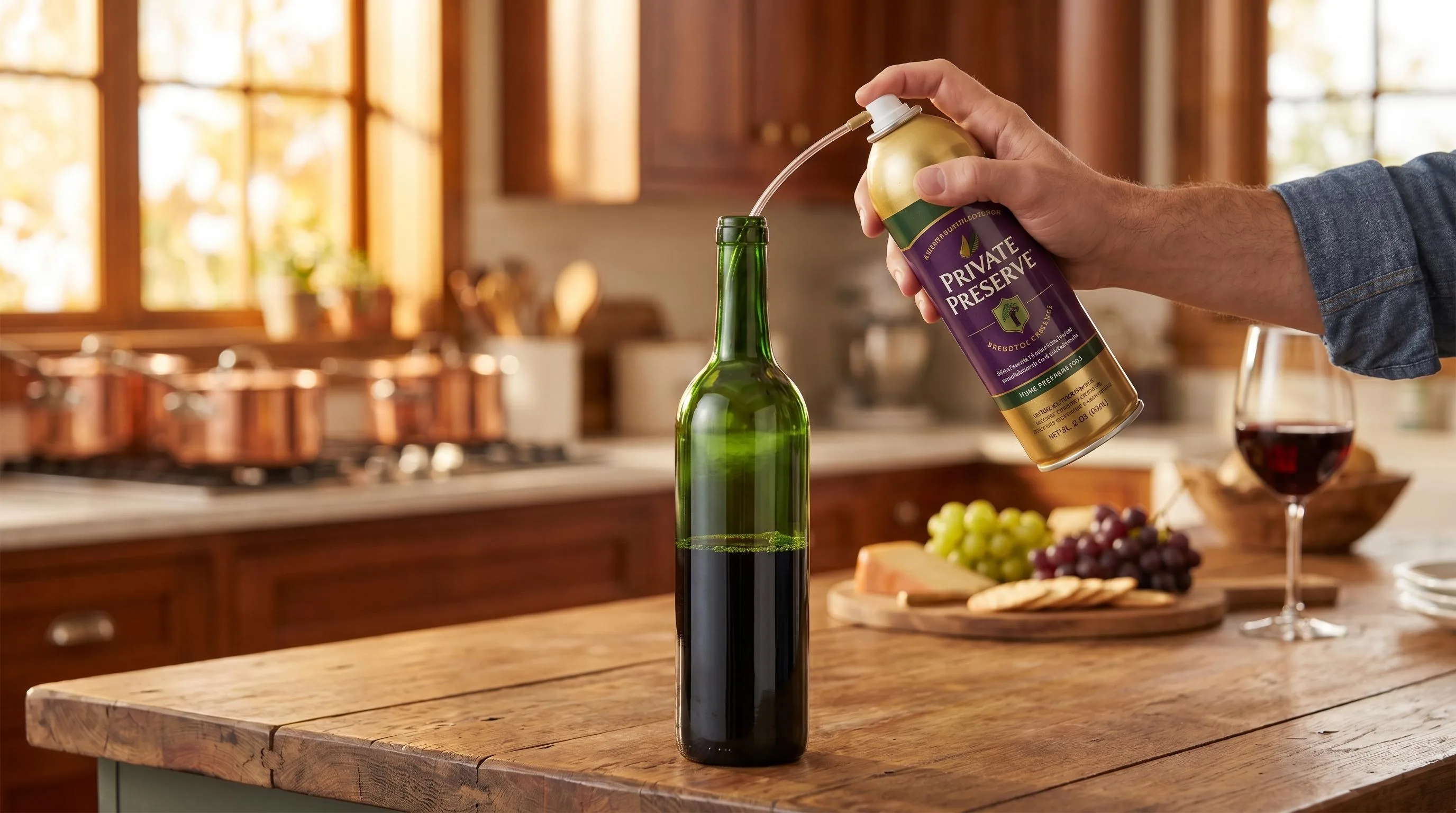 Private Preserve Wine Preservation System Review — My Honest Experience After Months of Real Use 3 The Private Preserve Wine Preservation System shown in everyday use at home, as tested by FlightWineBar