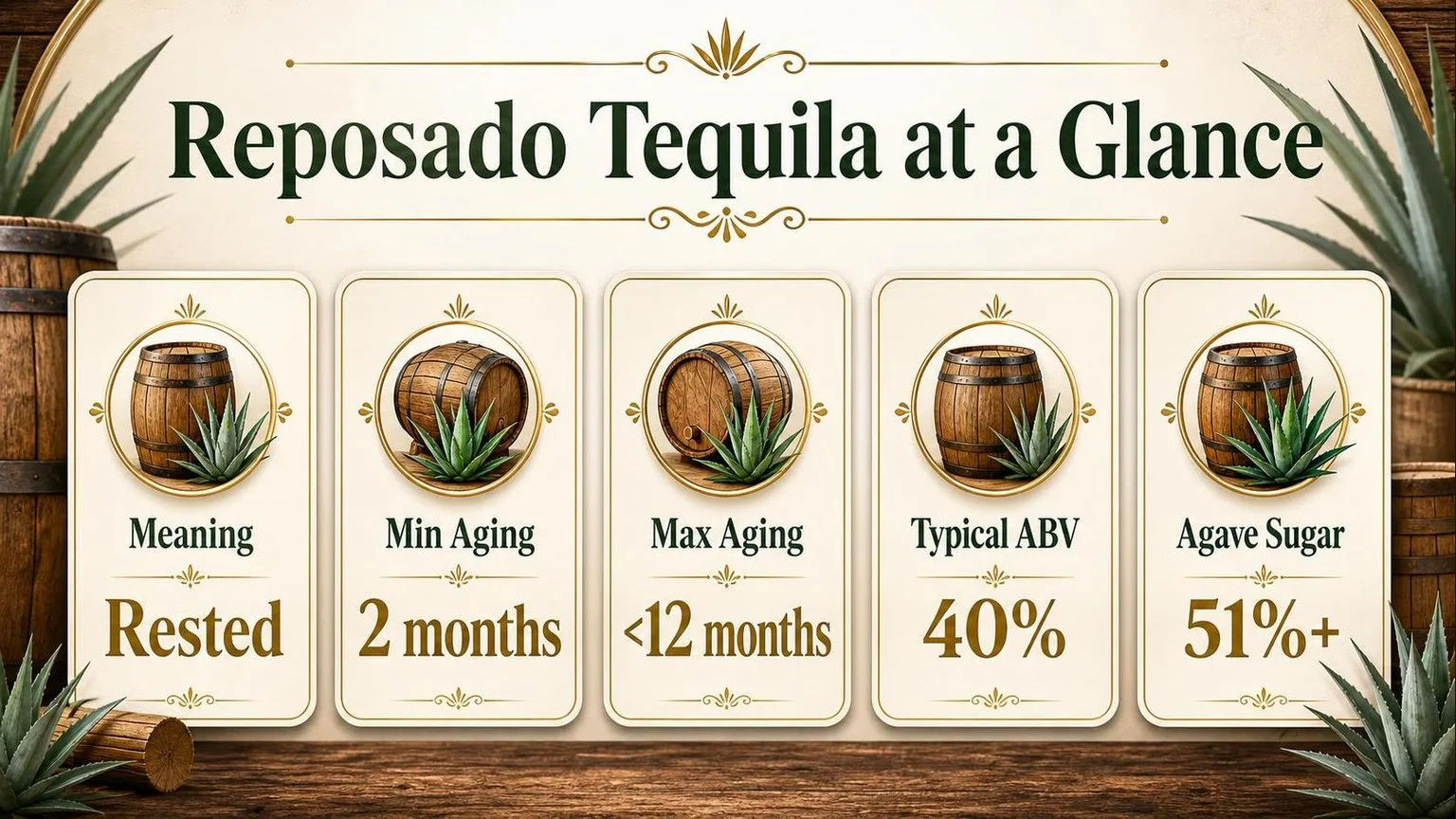 What Is Reposado? 1 Reposado Tequila By The Numbers — key facts at a glance