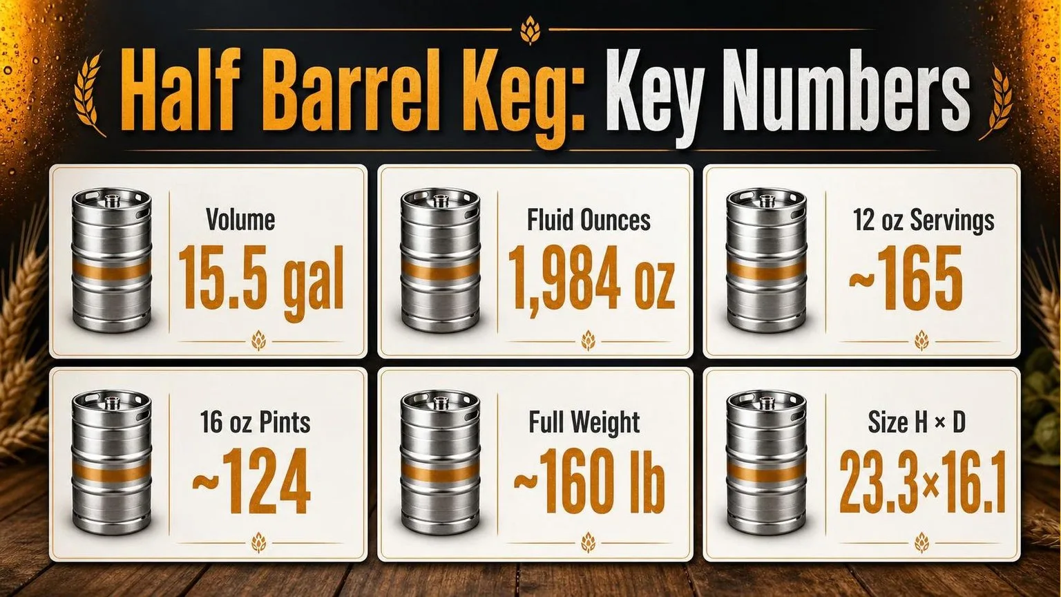 How Many Gallons In A Half Barrel Keg? The Complete, Real-World Guide From Someone Who’s Actually Used One 1 Half Barrel Keg: The Numbers That Matter — key facts at a glance
