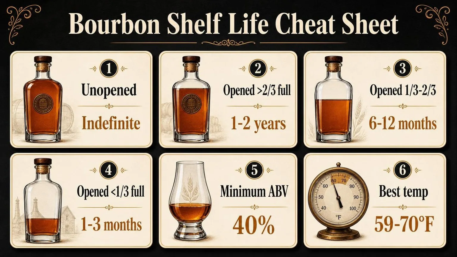 Does Bourbon Go Bad? 1 How Long Does Bourbon Last After Opening? — key facts at a glance