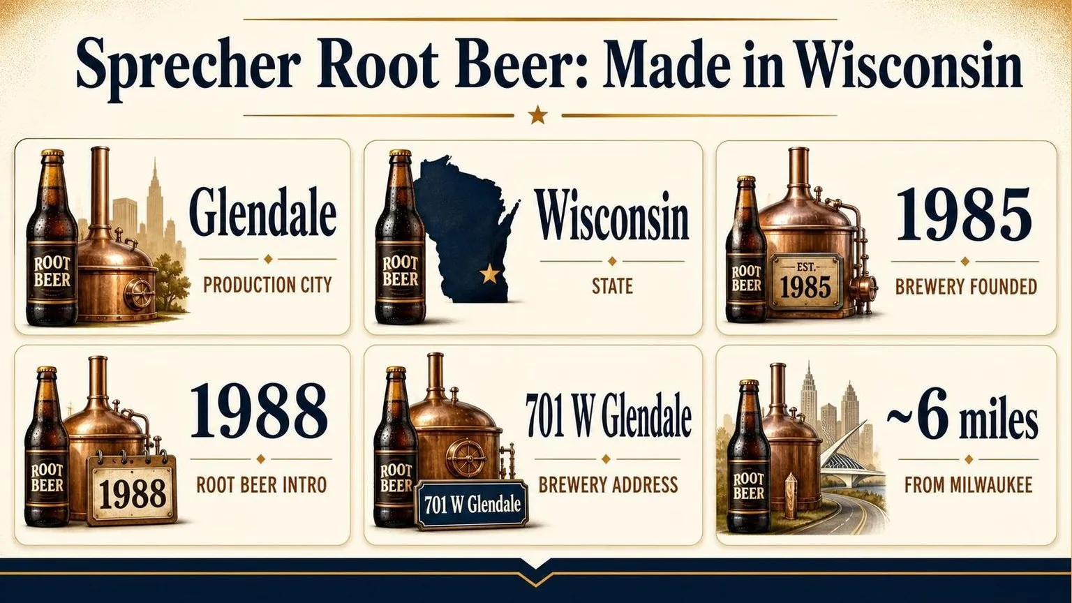 Sprecher Root Beer: Where It’s Made — key facts at a glance