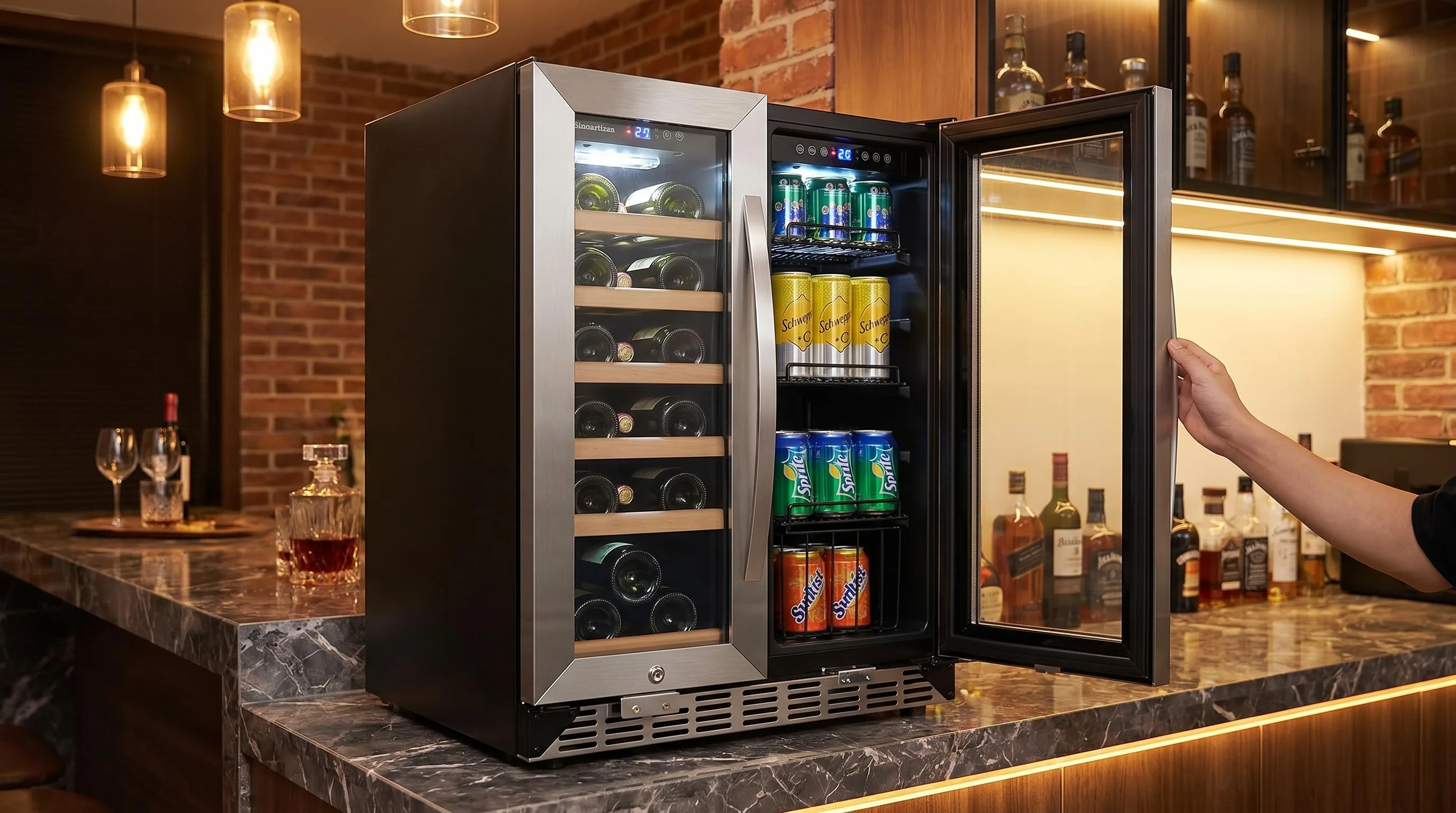 The Sinoartizan ‎ST-36B shown in everyday use at home, as tested by FlightWineBar