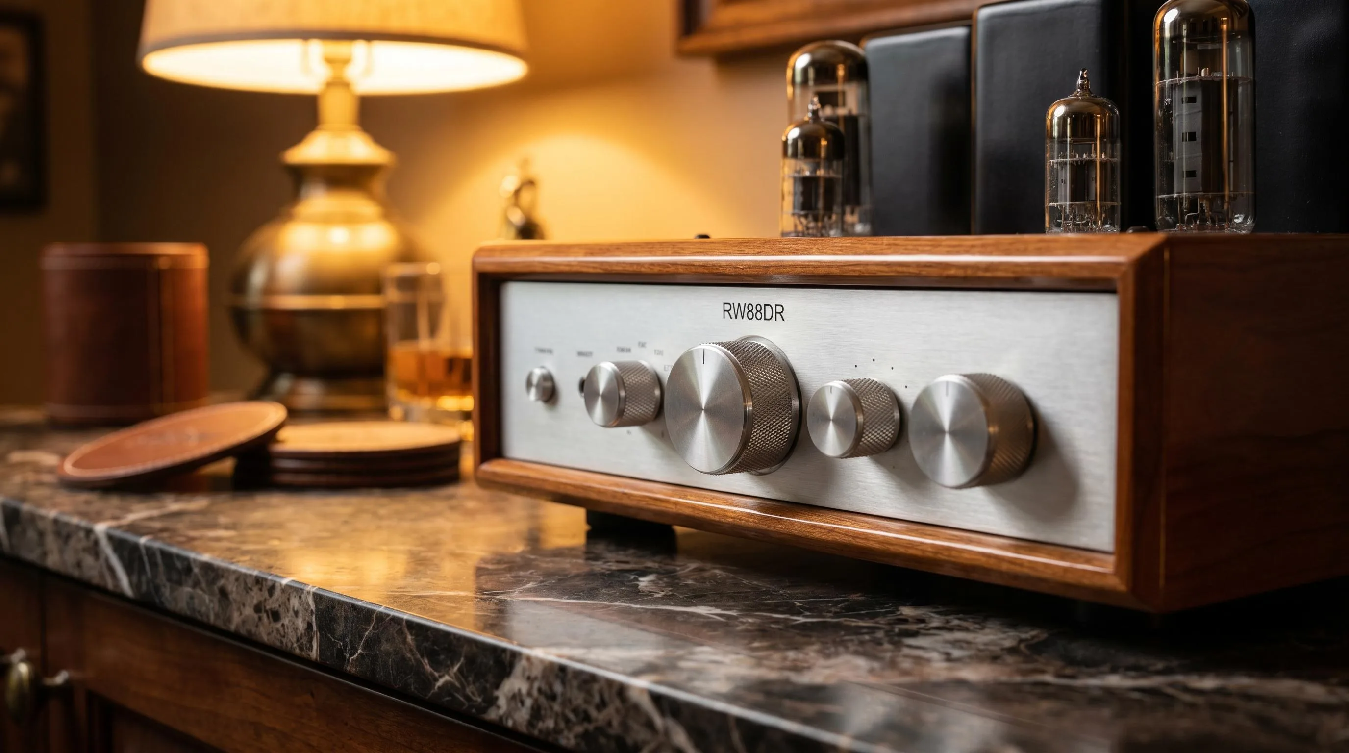 Close-up of the RW88DR build quality, materials and finish during our review