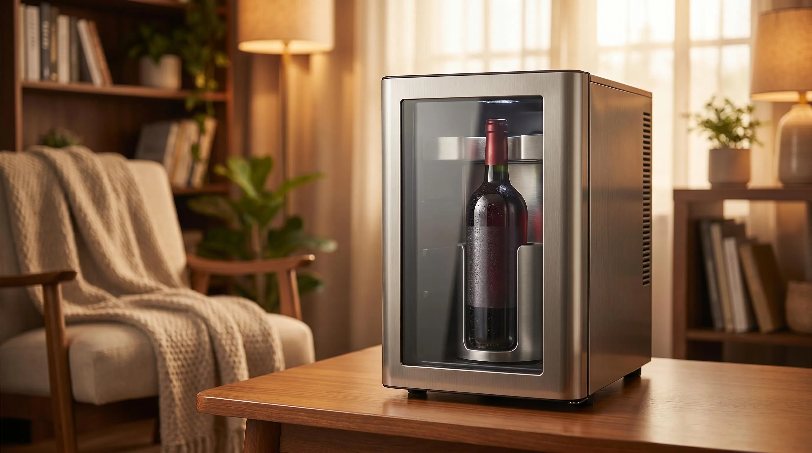 The STNTUS Wine Chiller reviewed hands-on by the FlightWineBar team after real-world testing