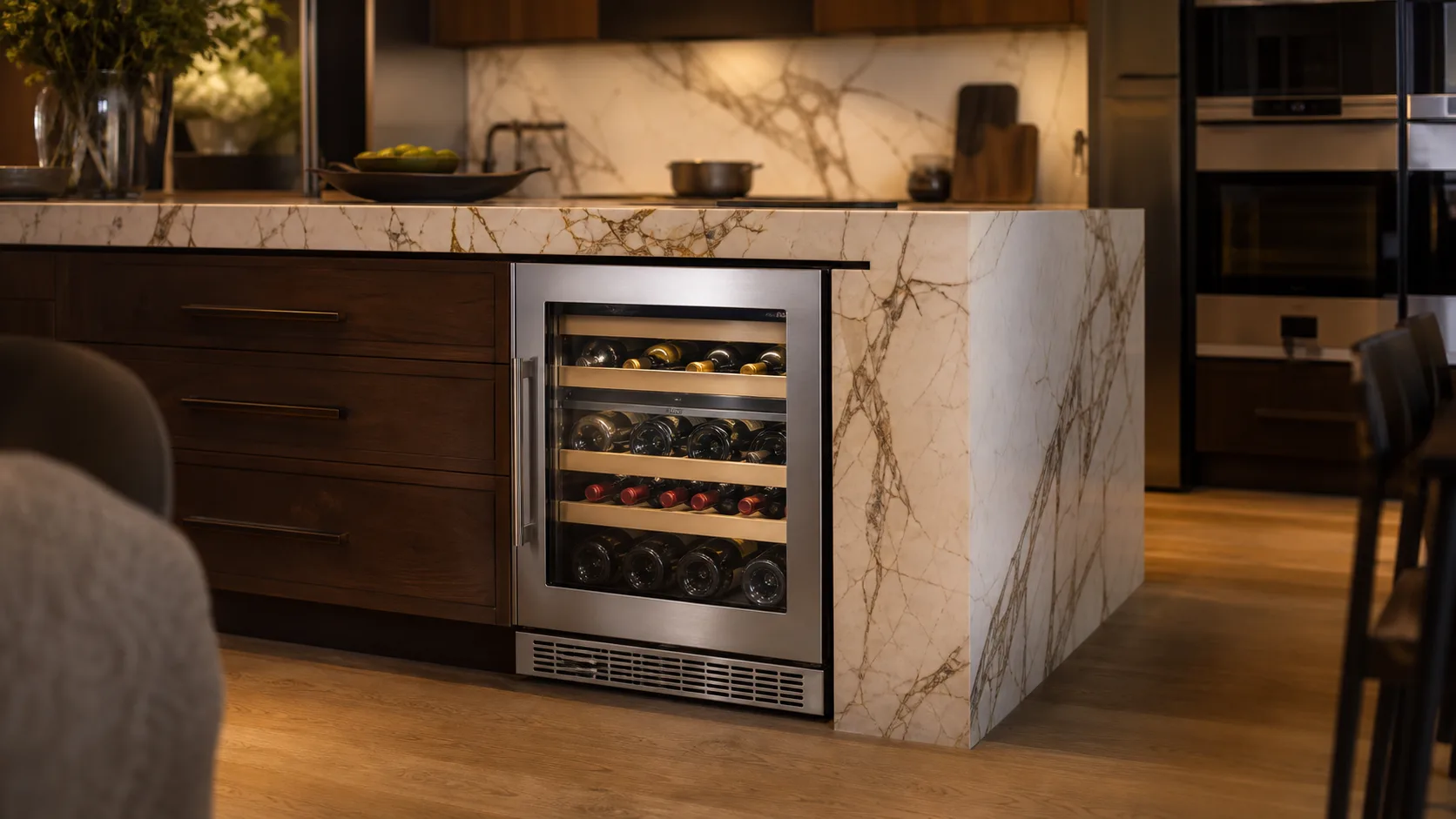 Colzer 30-Bottle Wine Cooler — Best Overall: 15 inch, 30 bottle