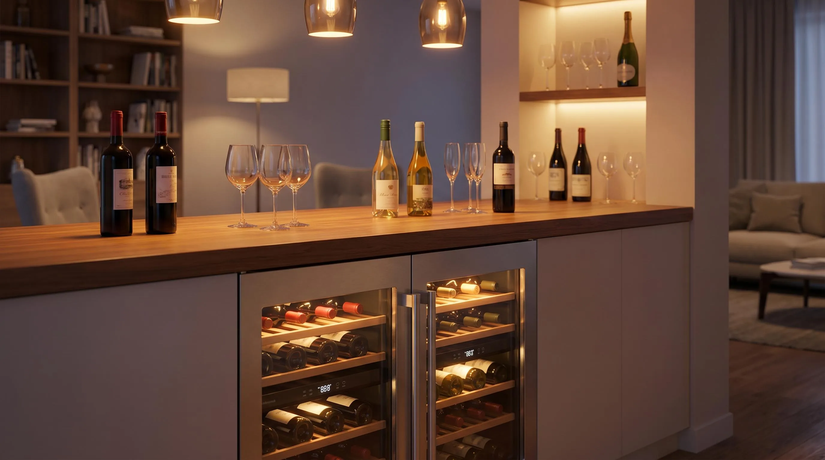 Expert tips for storing and serving wine at the right temperature.