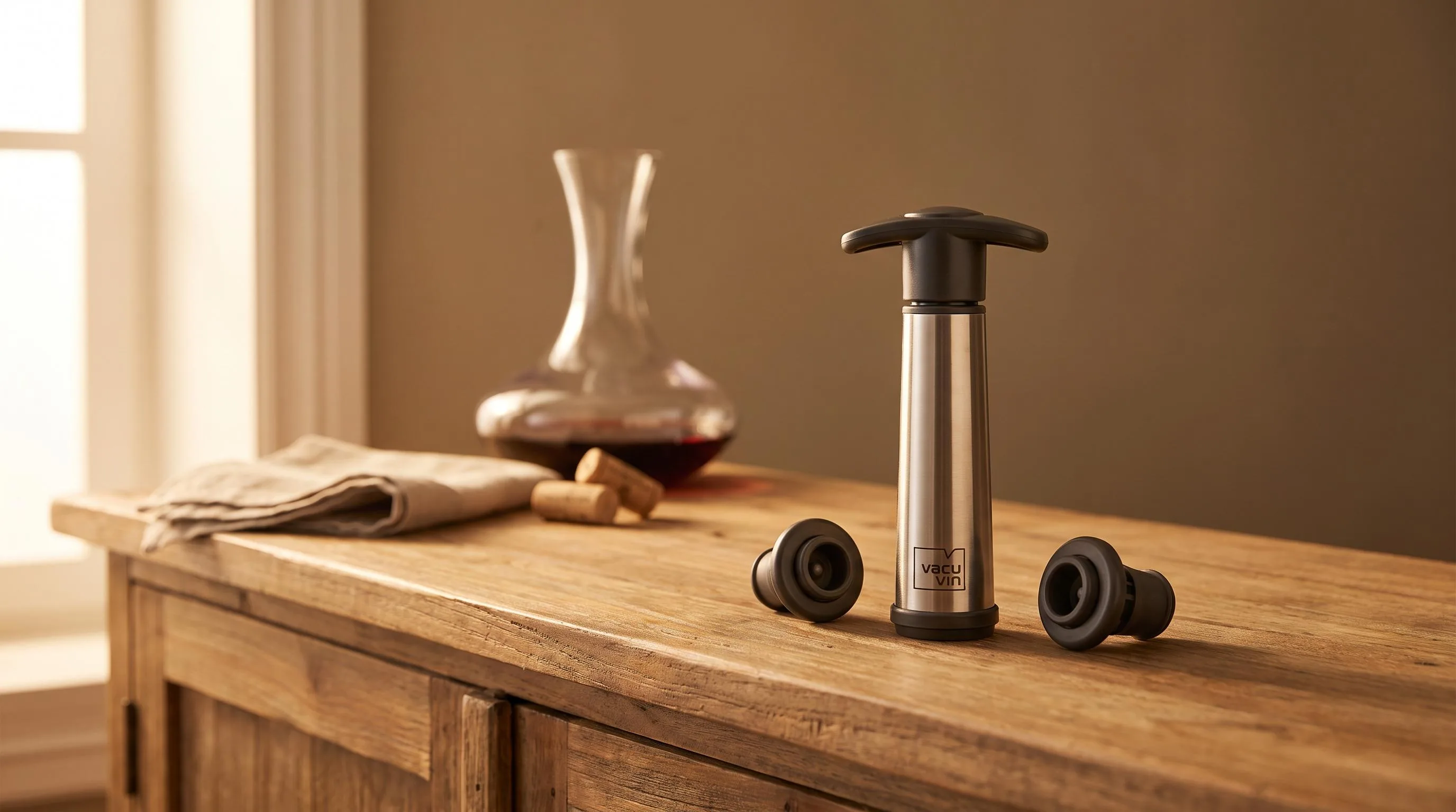 Vacu Vin Wine Saver Pump Review 2026 1 The Vacu Vin Wine Saver Pump reviewed hands-on by the FlightWineBar team after real-world testing