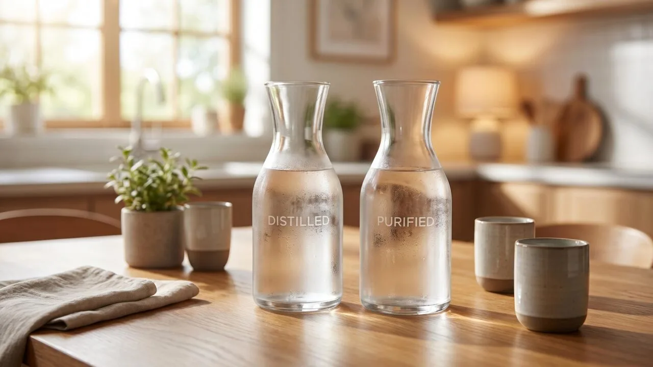 What The Difference Between Distilled Water And Purified Water