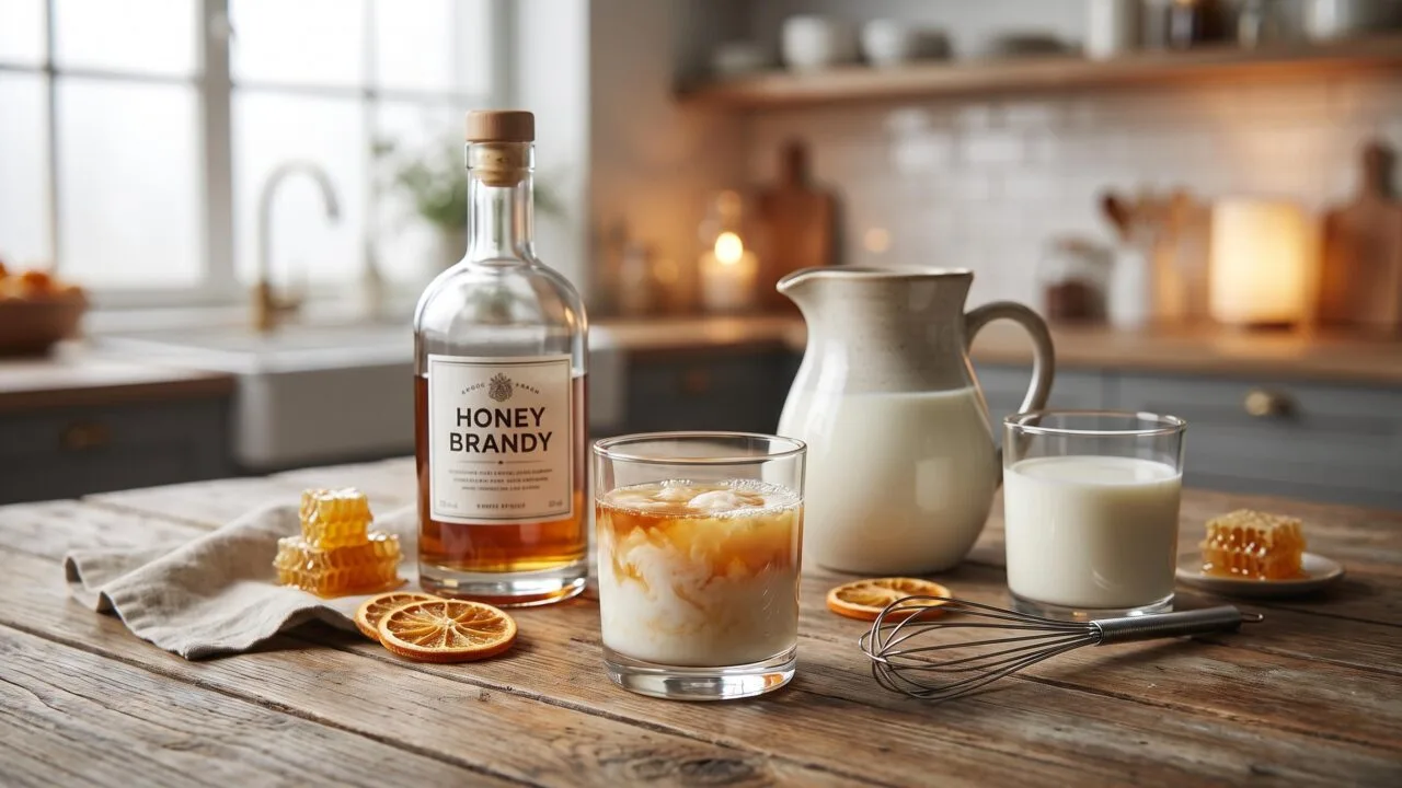 Will Honey Brandy Curdle Milk