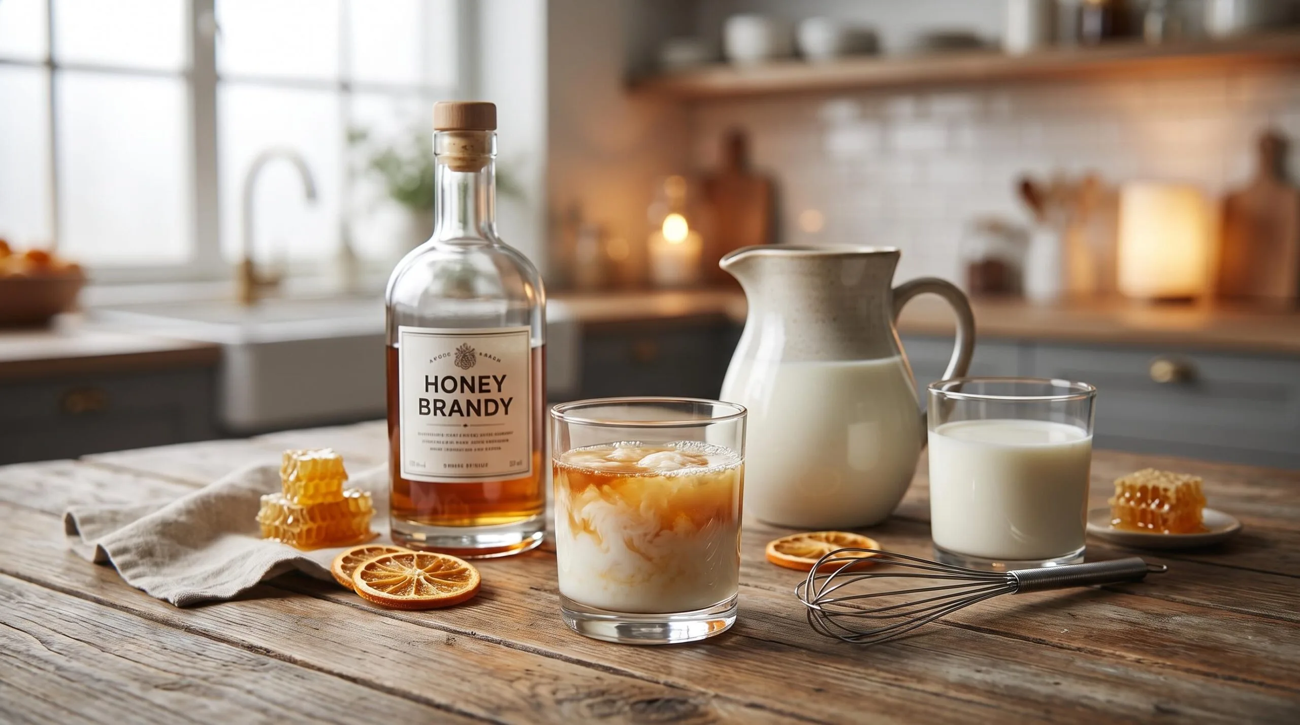 Will Honey Brandy Curdle Milk