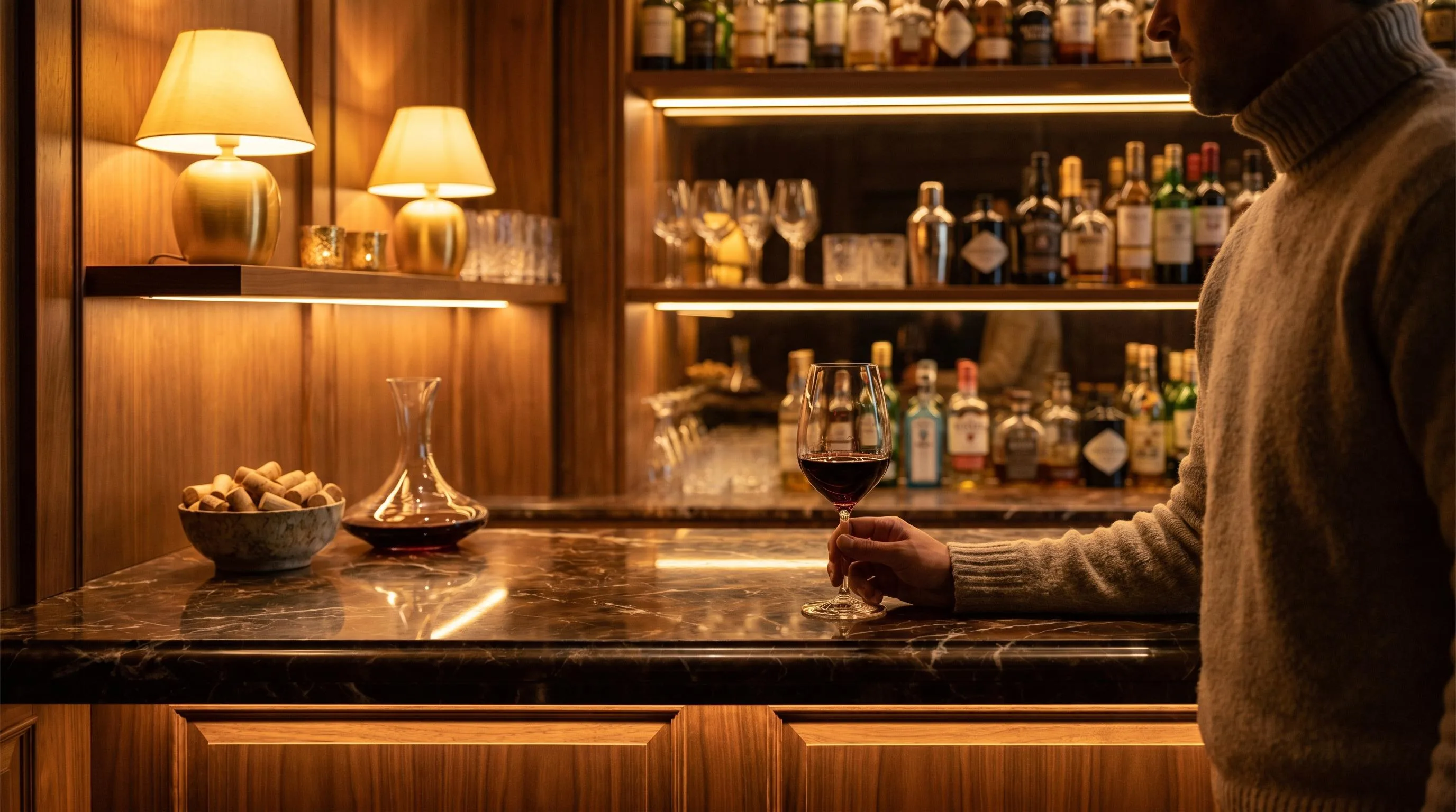 The Wine Enthusiast shown in everyday use at home, as tested by FlightWineBar