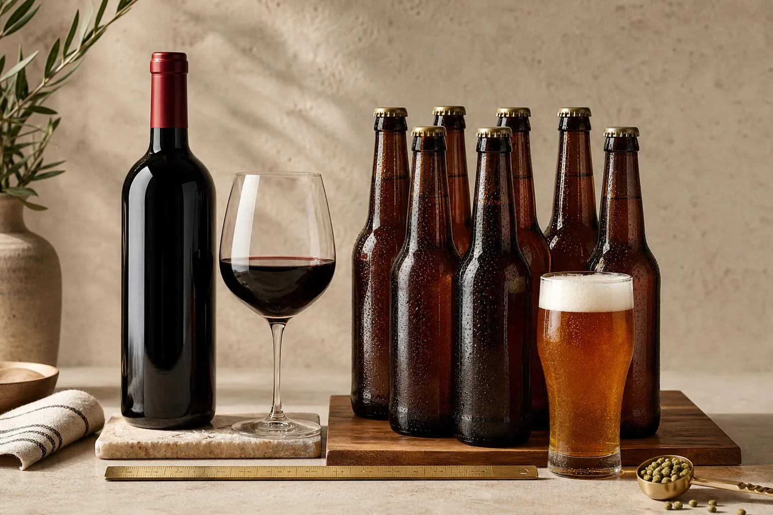 A Bottle Of Red Wine Equals How Many Beers — explained with facts and figures in this guide