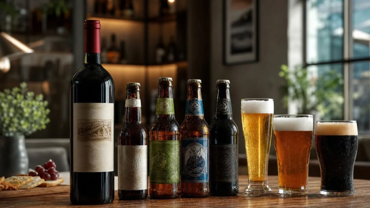 A Bottle Of Red Wine Equals How Many Beers