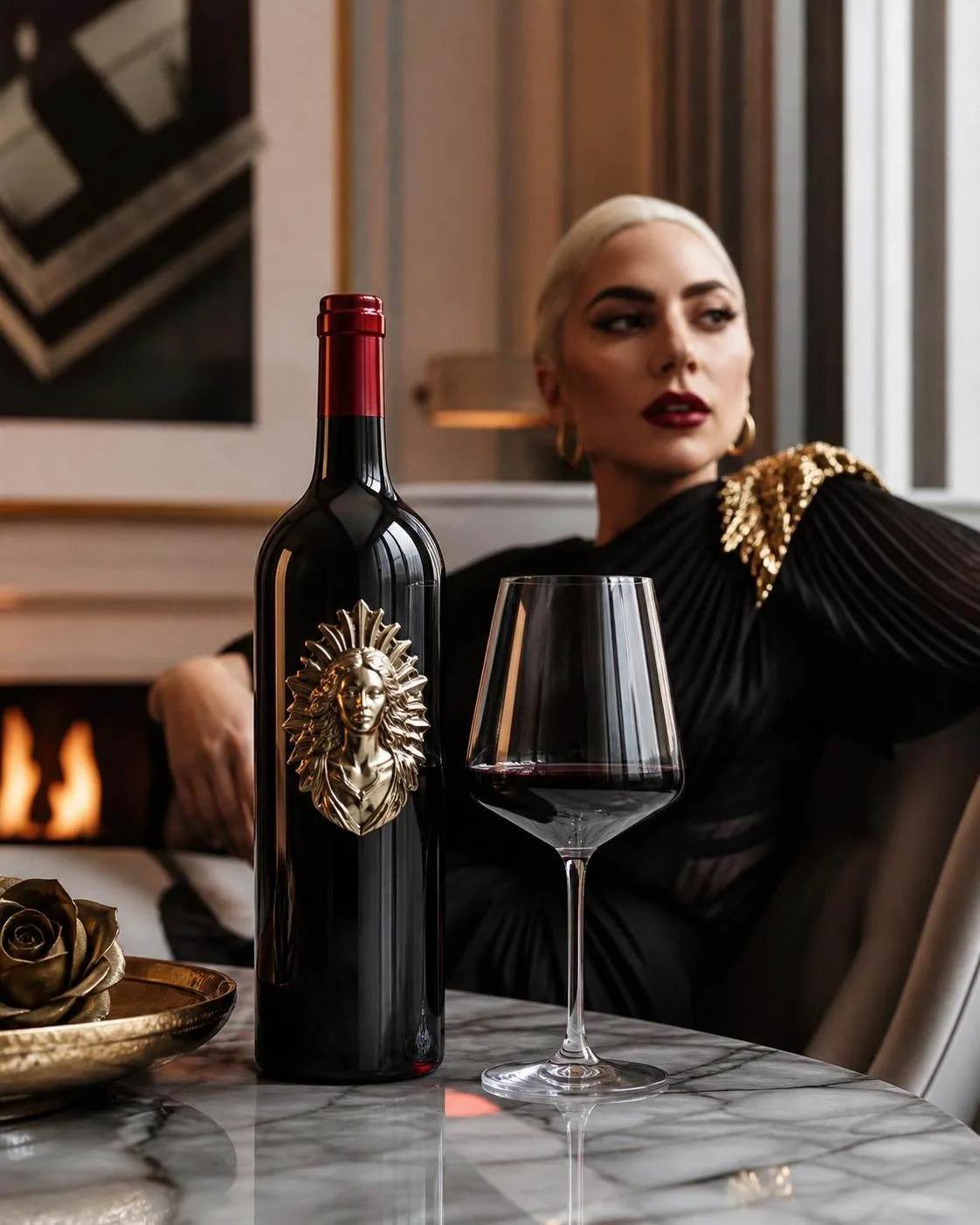 A Red Wine Lady Gaga