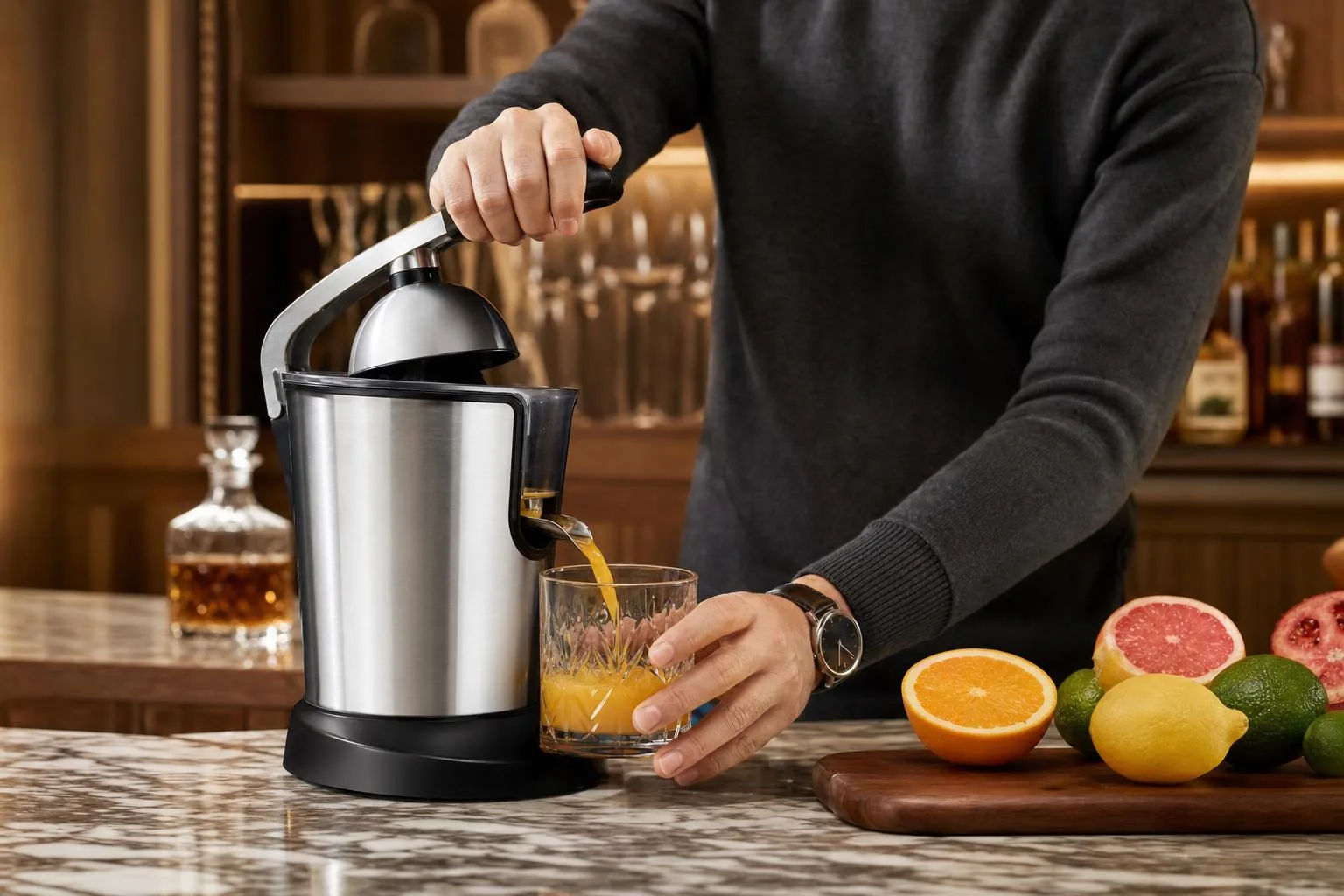 The AAOBOSI ‎JC-145B shown in everyday use at home, as tested by FlightWineBar